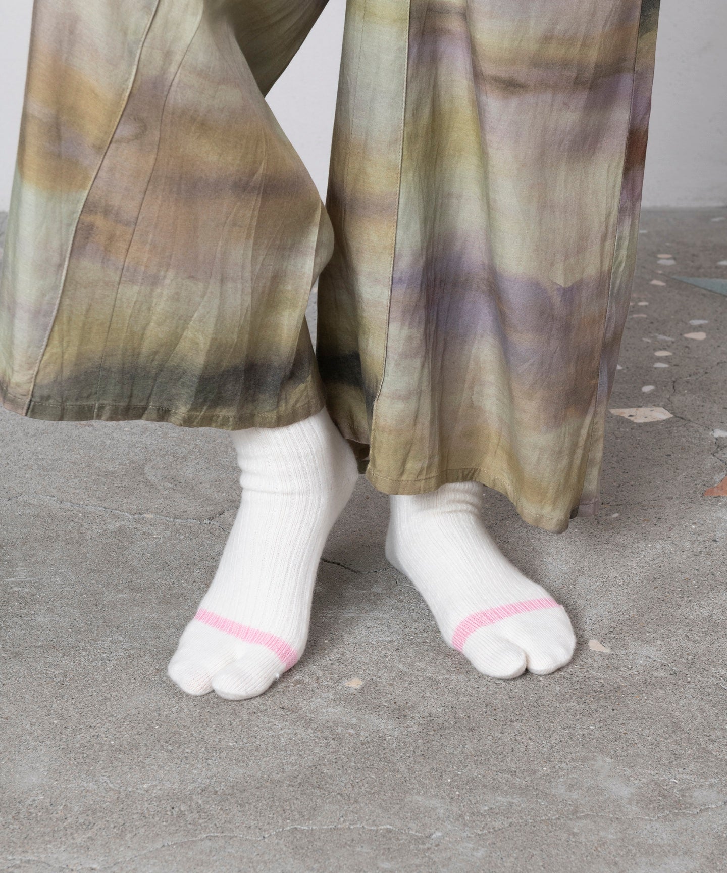 RIB-STRIPE SOCKS