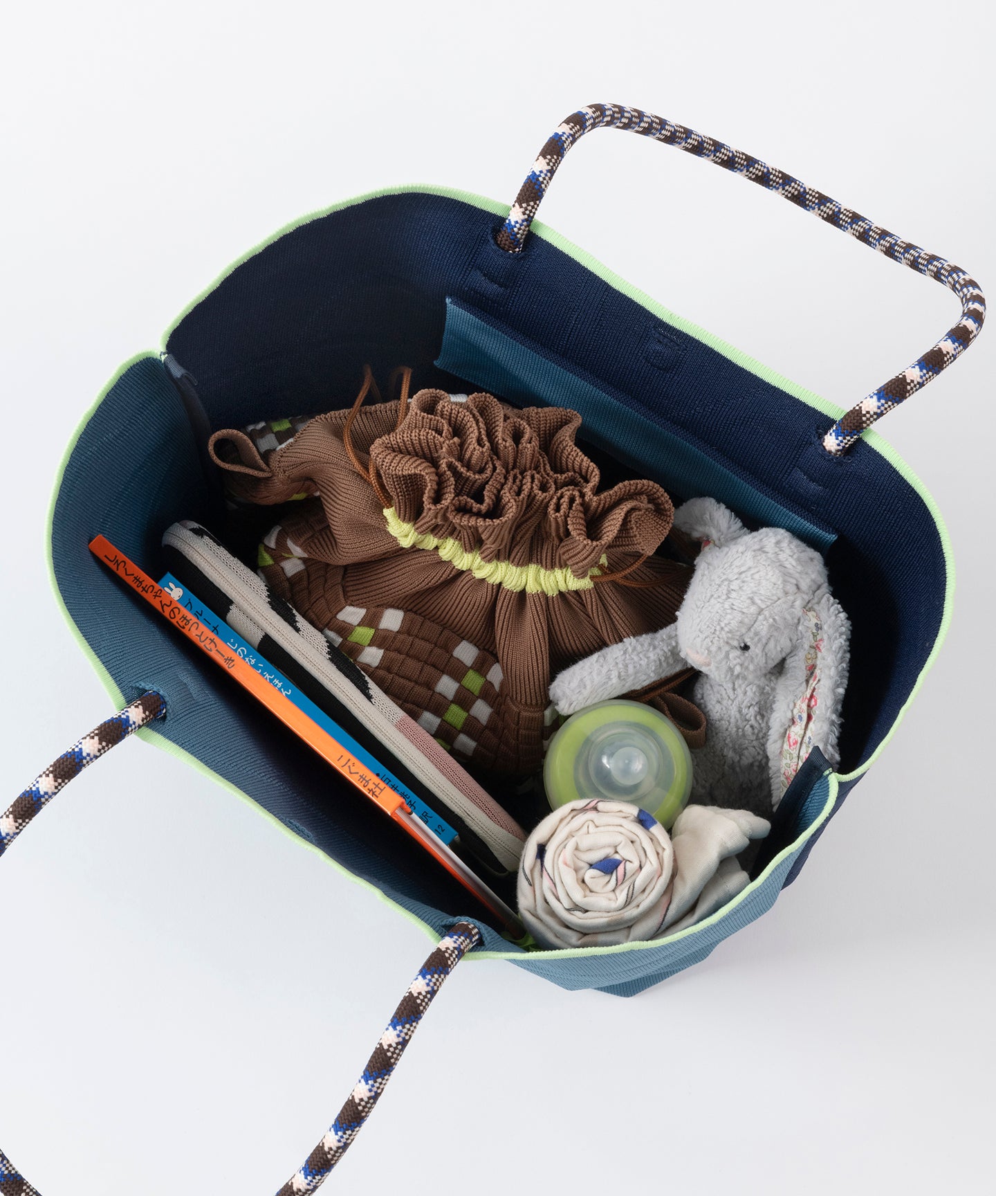 BUMPY LINK TOTE BAG