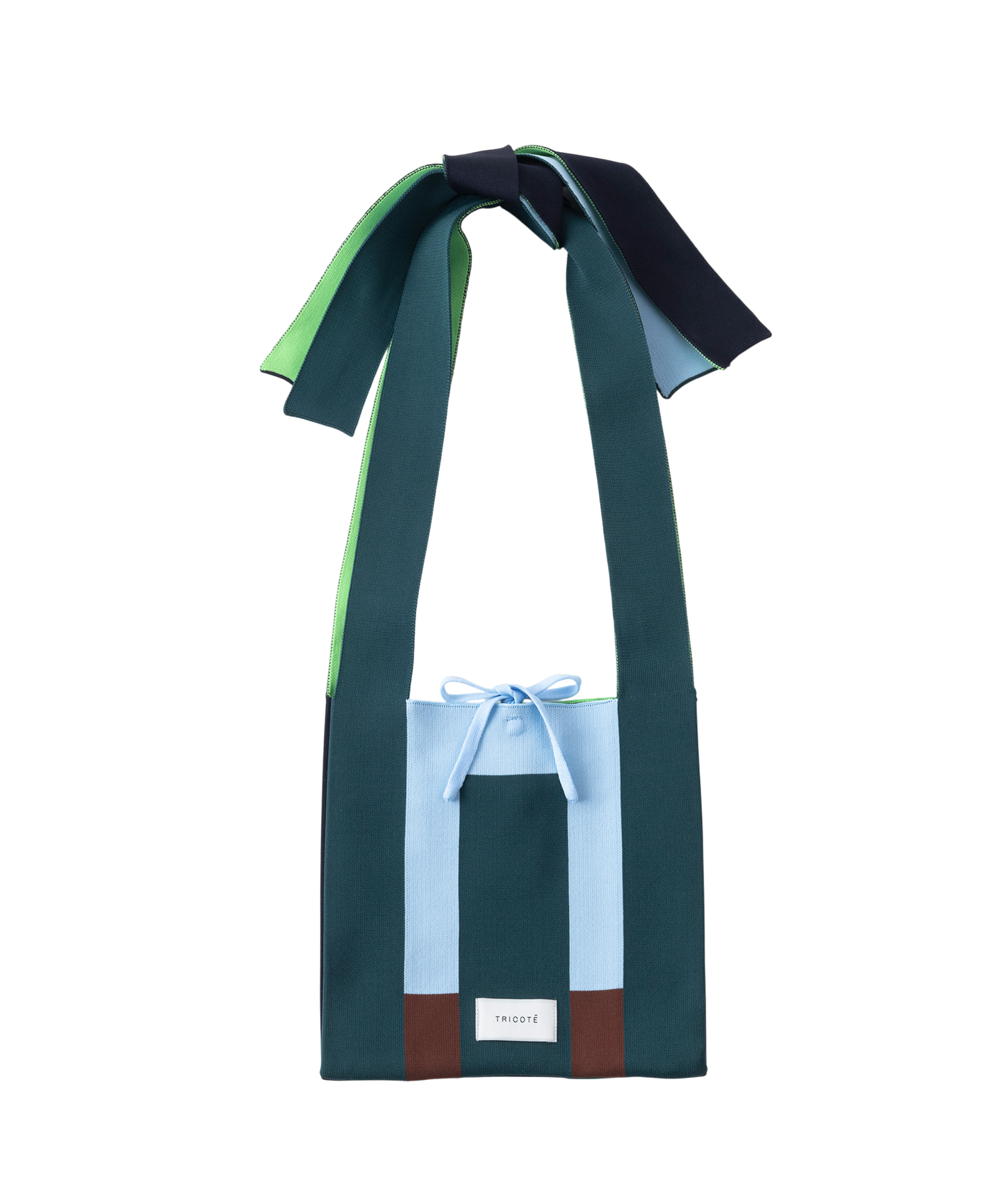 COLORED ARRANGE KNOT BAG