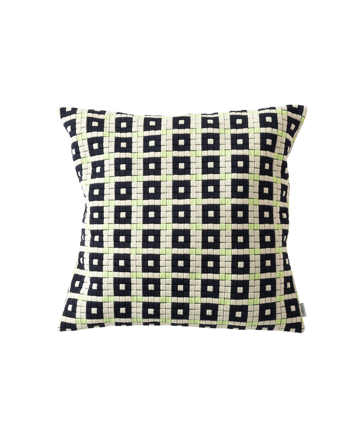 SQUARE TILED PATTERN CUSHION COVER
