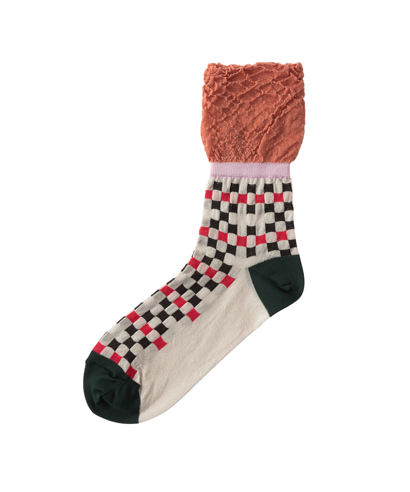 FLARE RIM CHECK SOCKS