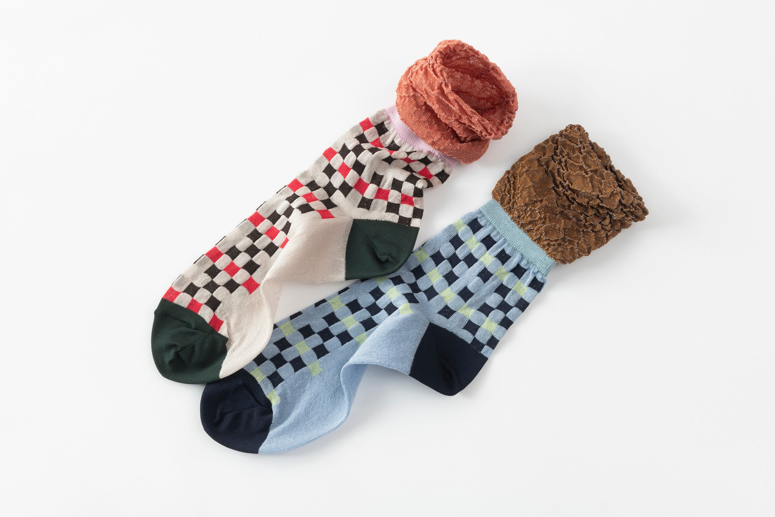 FLARE RIM CHECK SOCKS