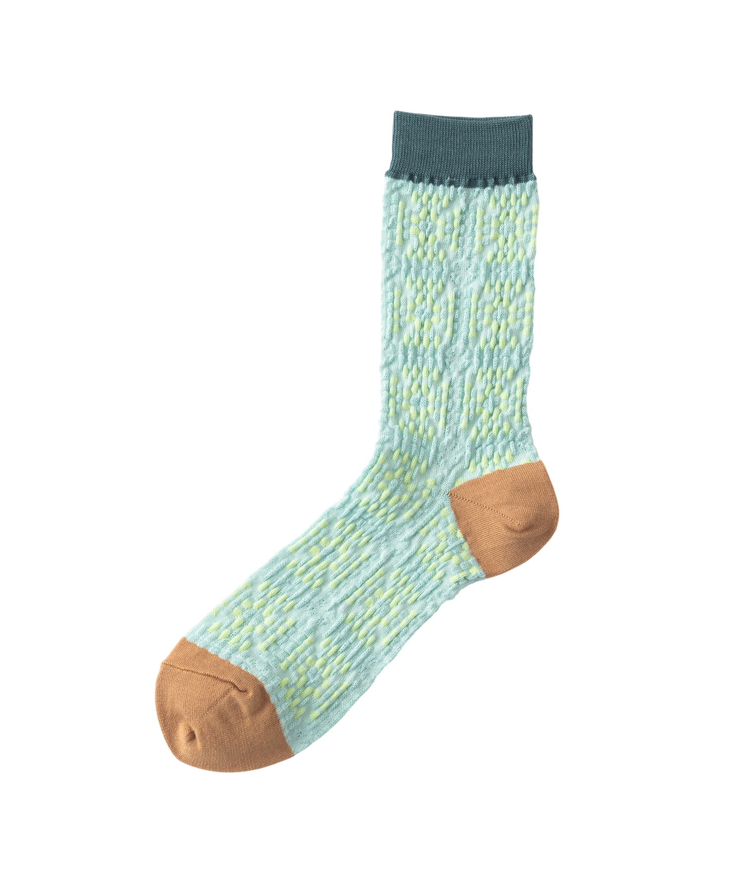 CROCHET PATTERNED BUMPY SOCKS