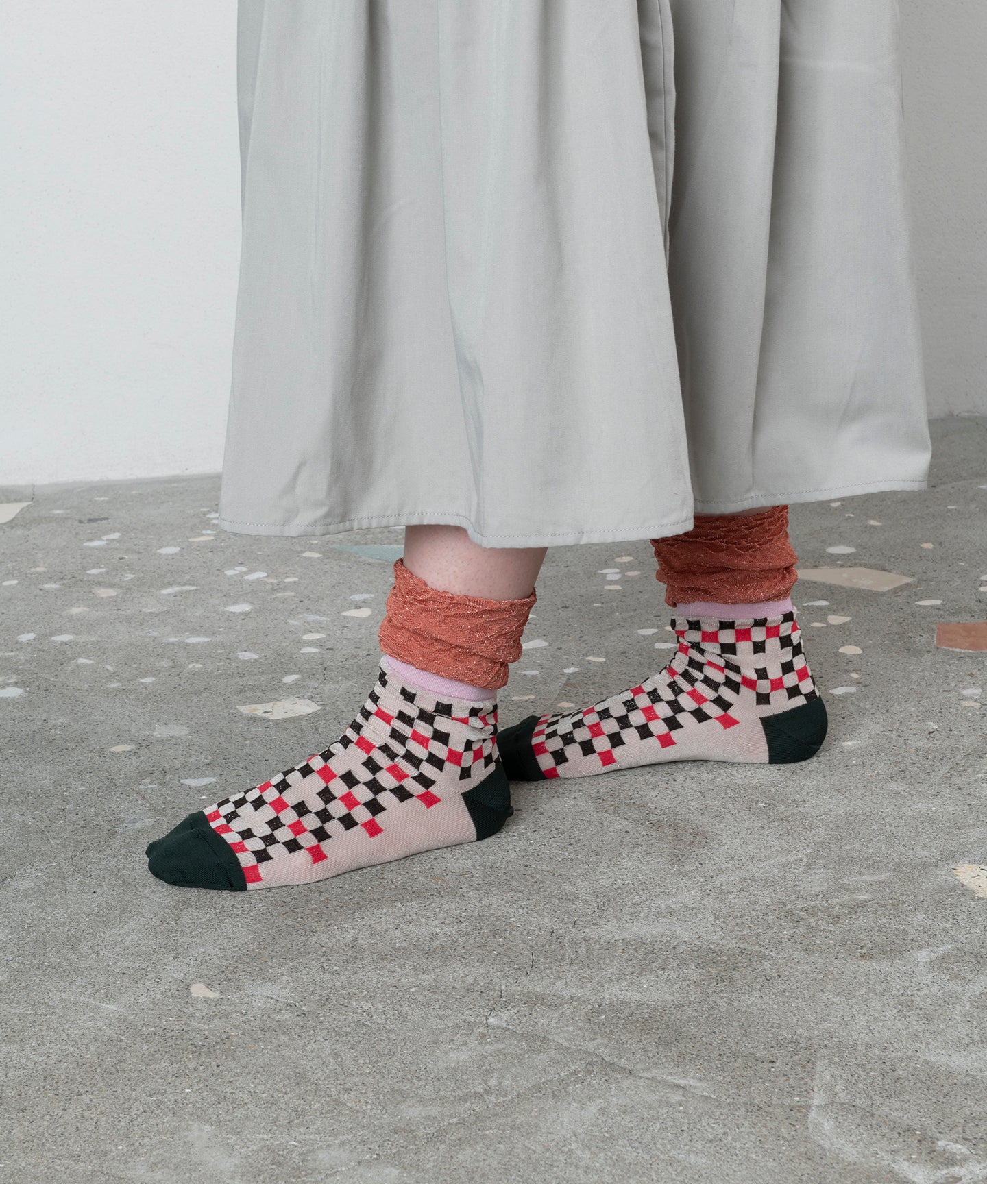 FLARE RIM CHECK SOCKS
