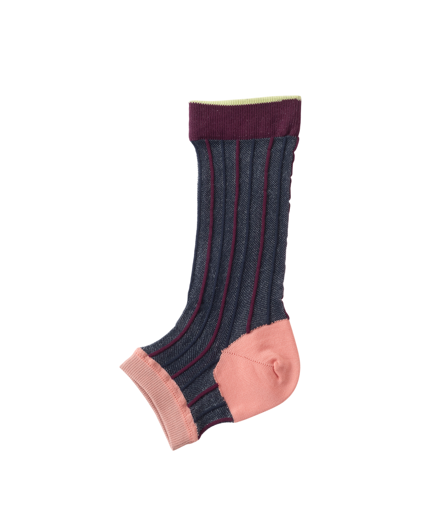 STRIPED SHEER LEGGING SOCKS