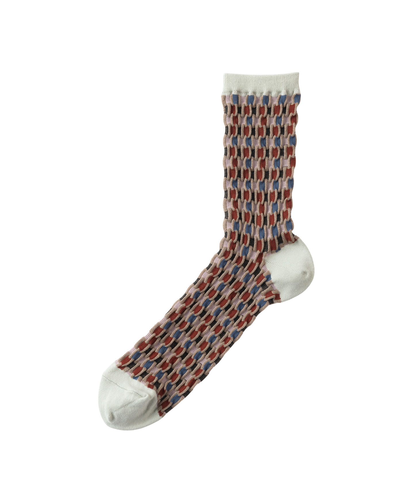 BUMPY CHECKERD SOCKS