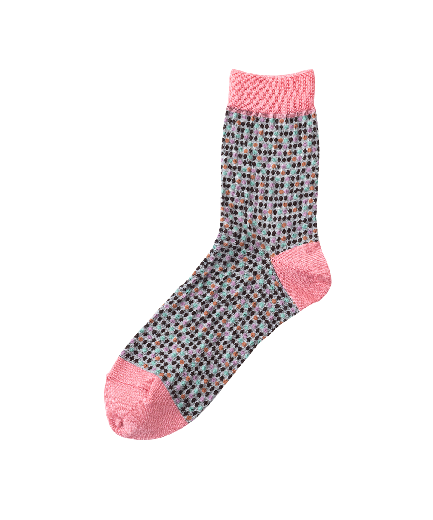 BUMPY PIXEL DOTTED SOCKS