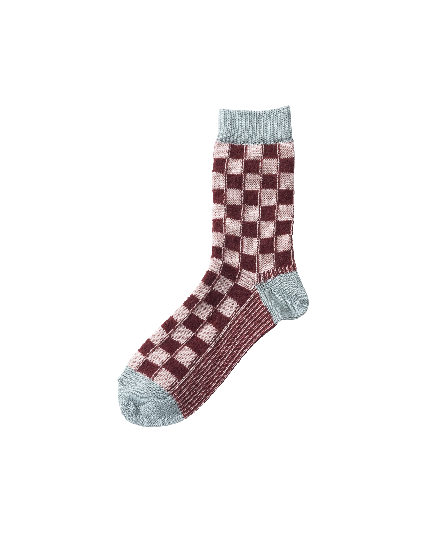 チェックの靴下 MULTI CHECKERED SOCKS