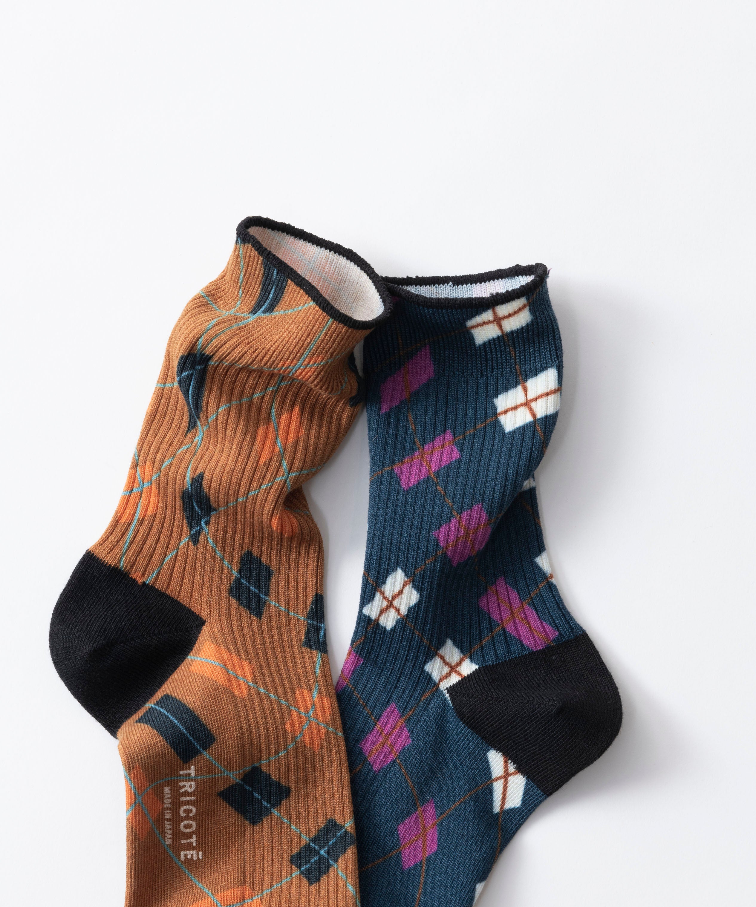 ARGYLE LINK SOCKS