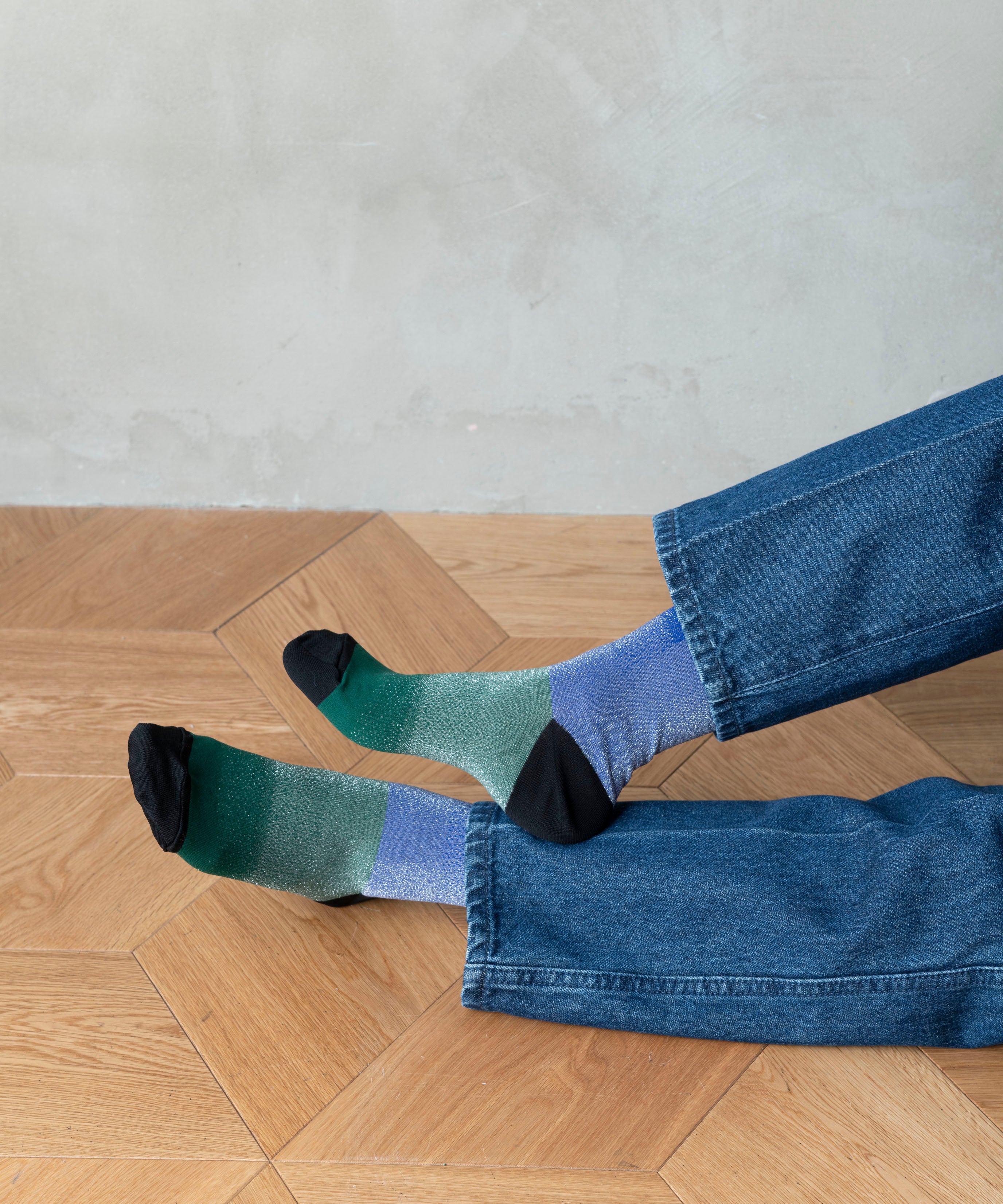 SQUARE GRADATION SOCKS