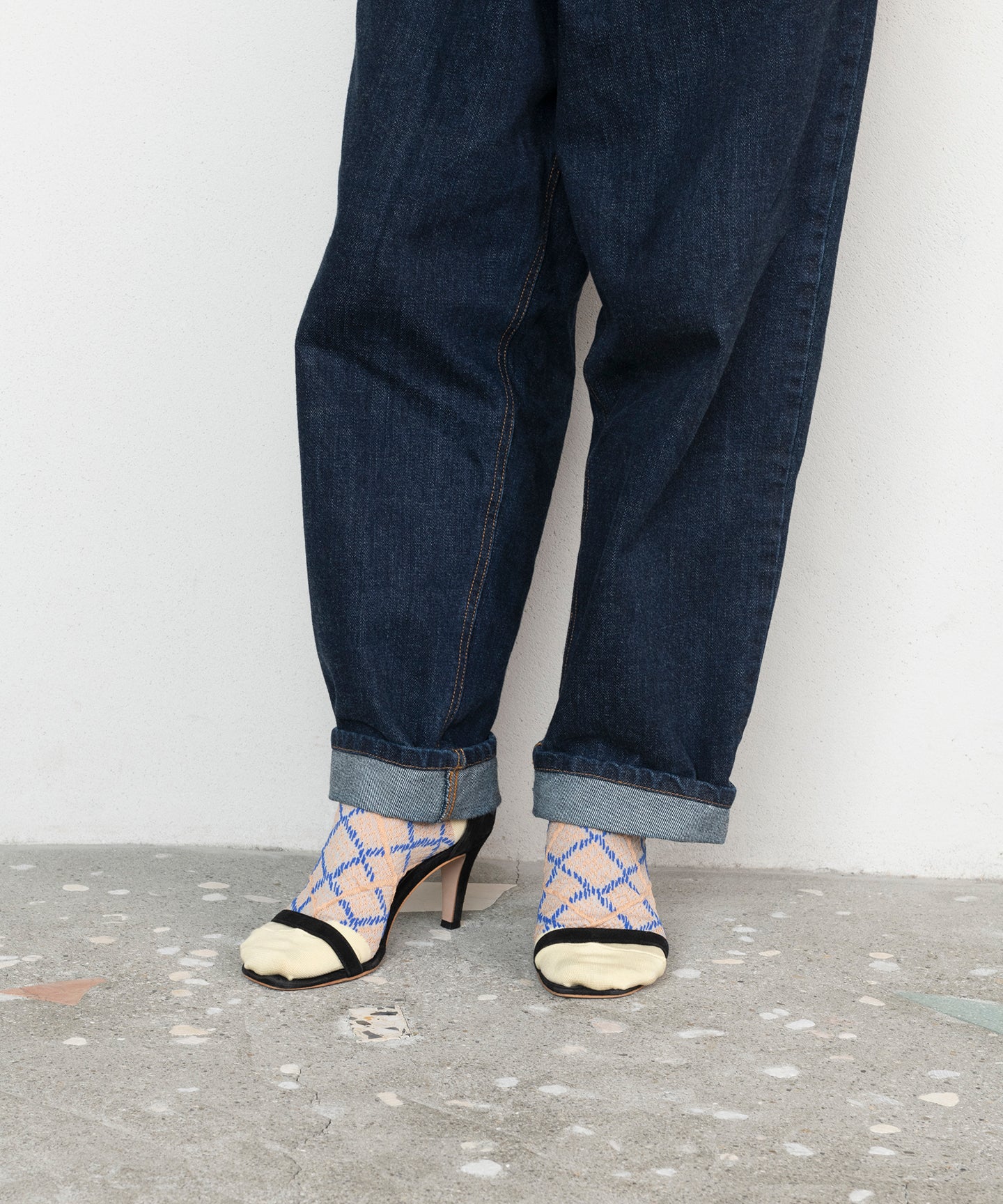 ARGYLE BUMPY SOCKS