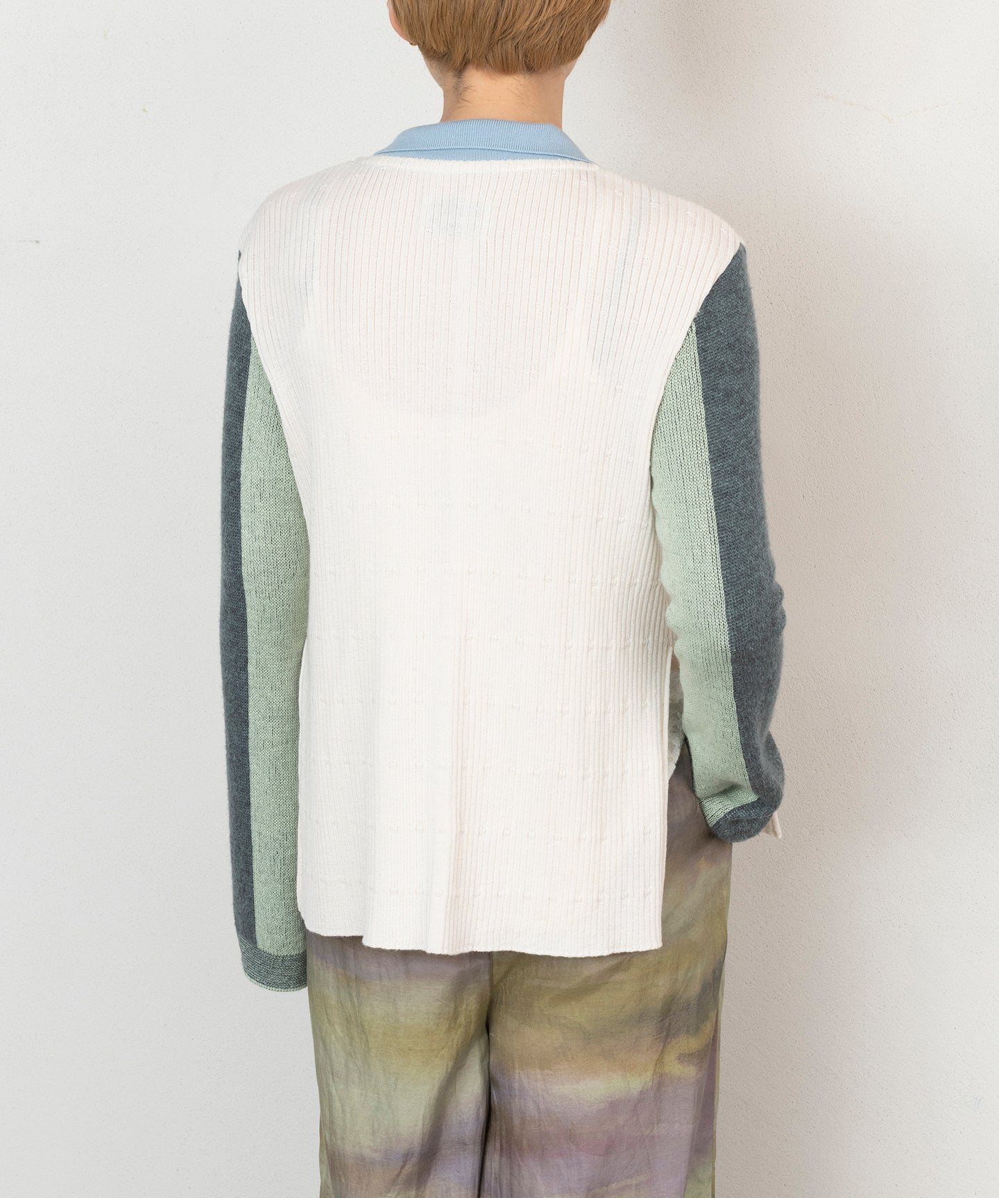 BICOLOR KNIT SHIRTS