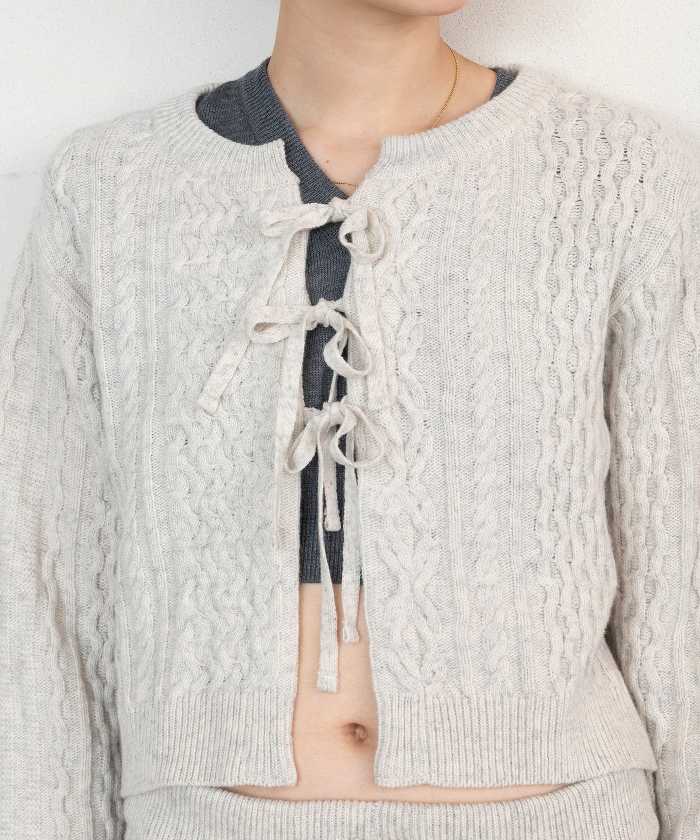 CABLE KNIT TOPS