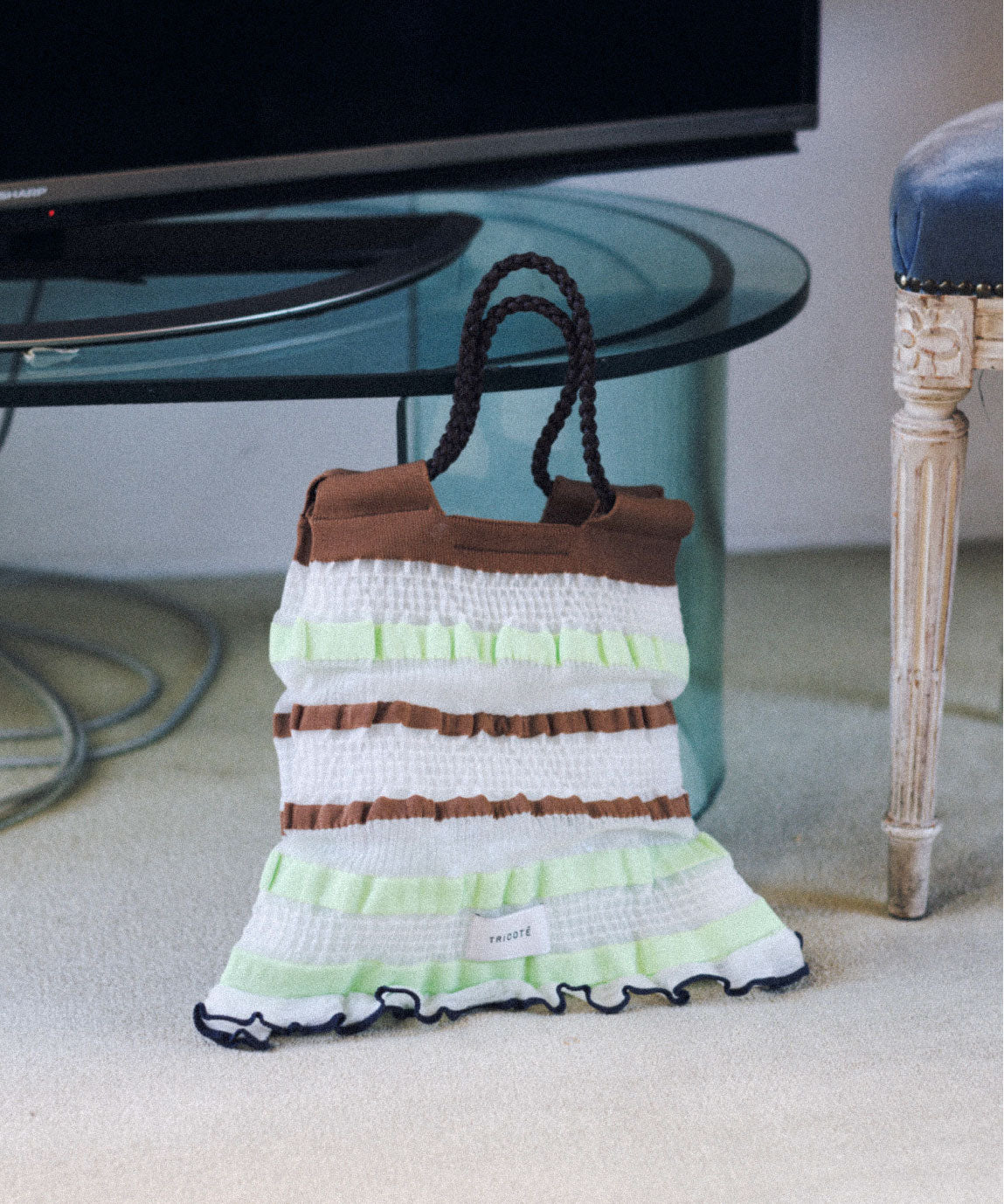 BORDER TRANCEPARENT BAG