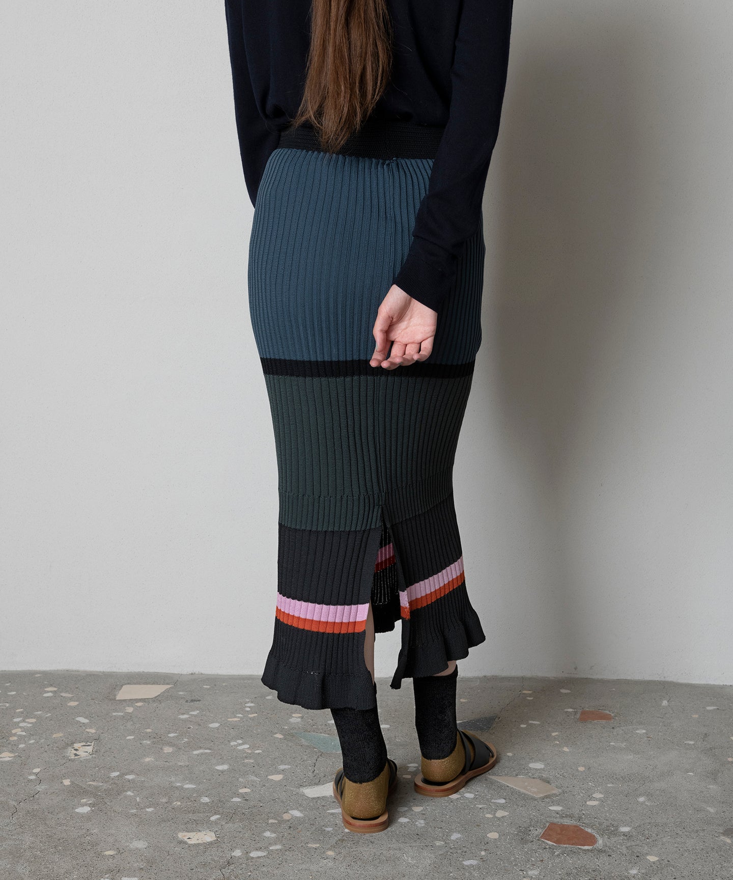 MULTI RIB SKIRT