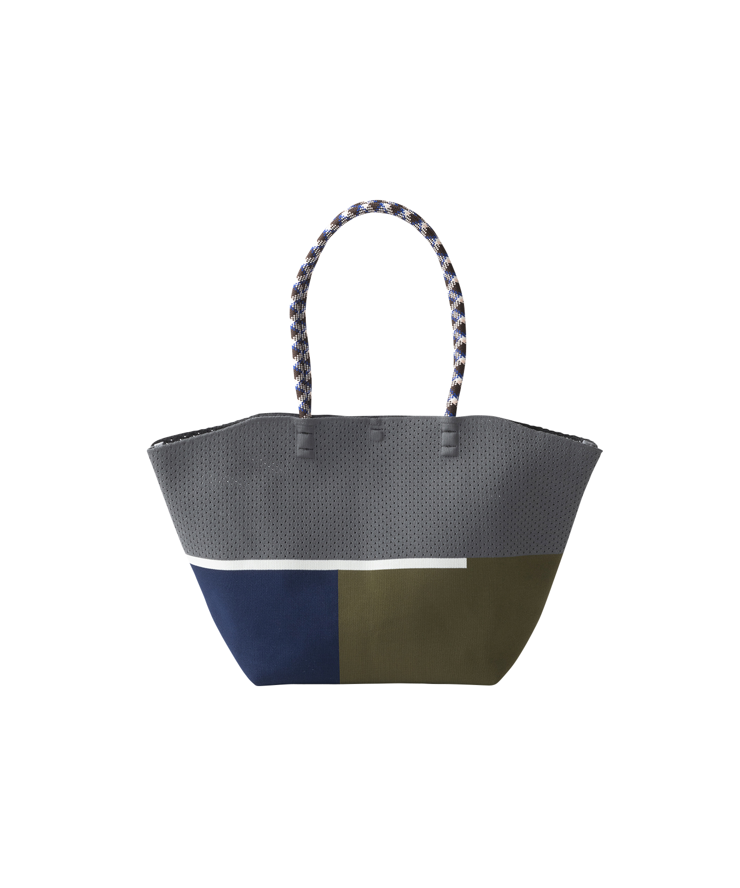 HALF MESH KNIT BAG