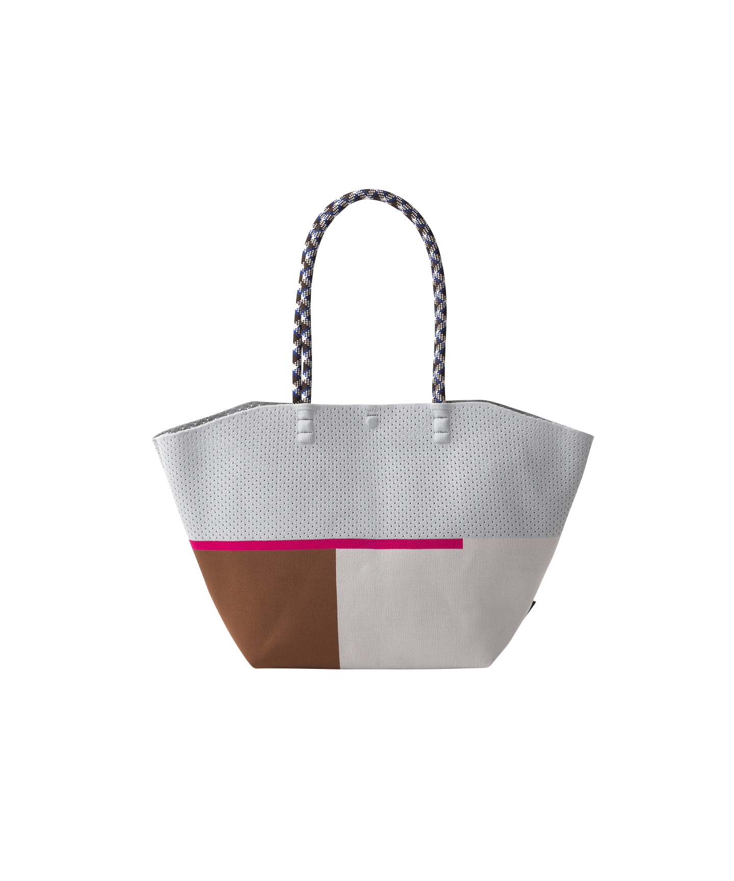 HALF MESH KNIT BAG