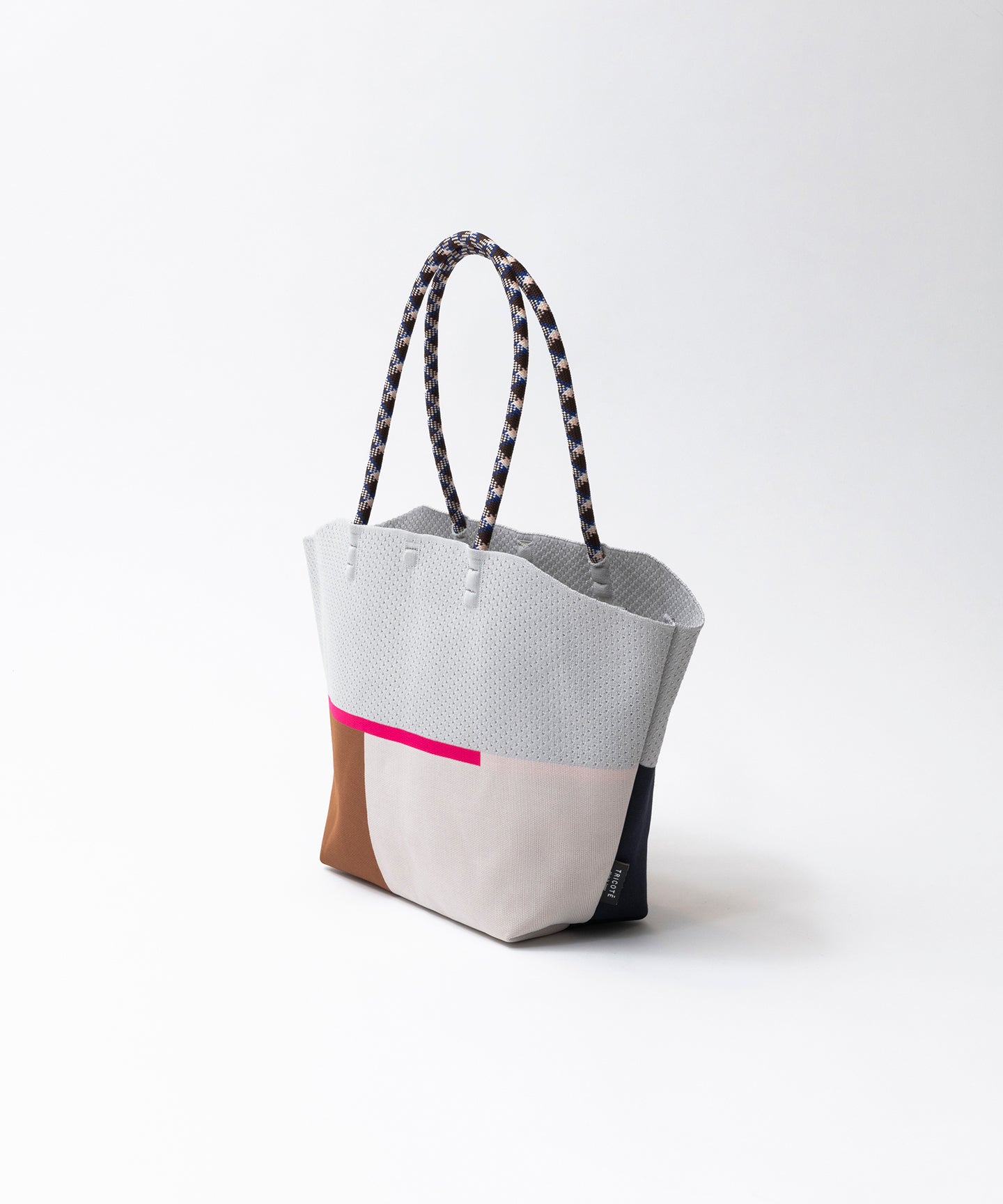 HALF MESH KNIT BAG
