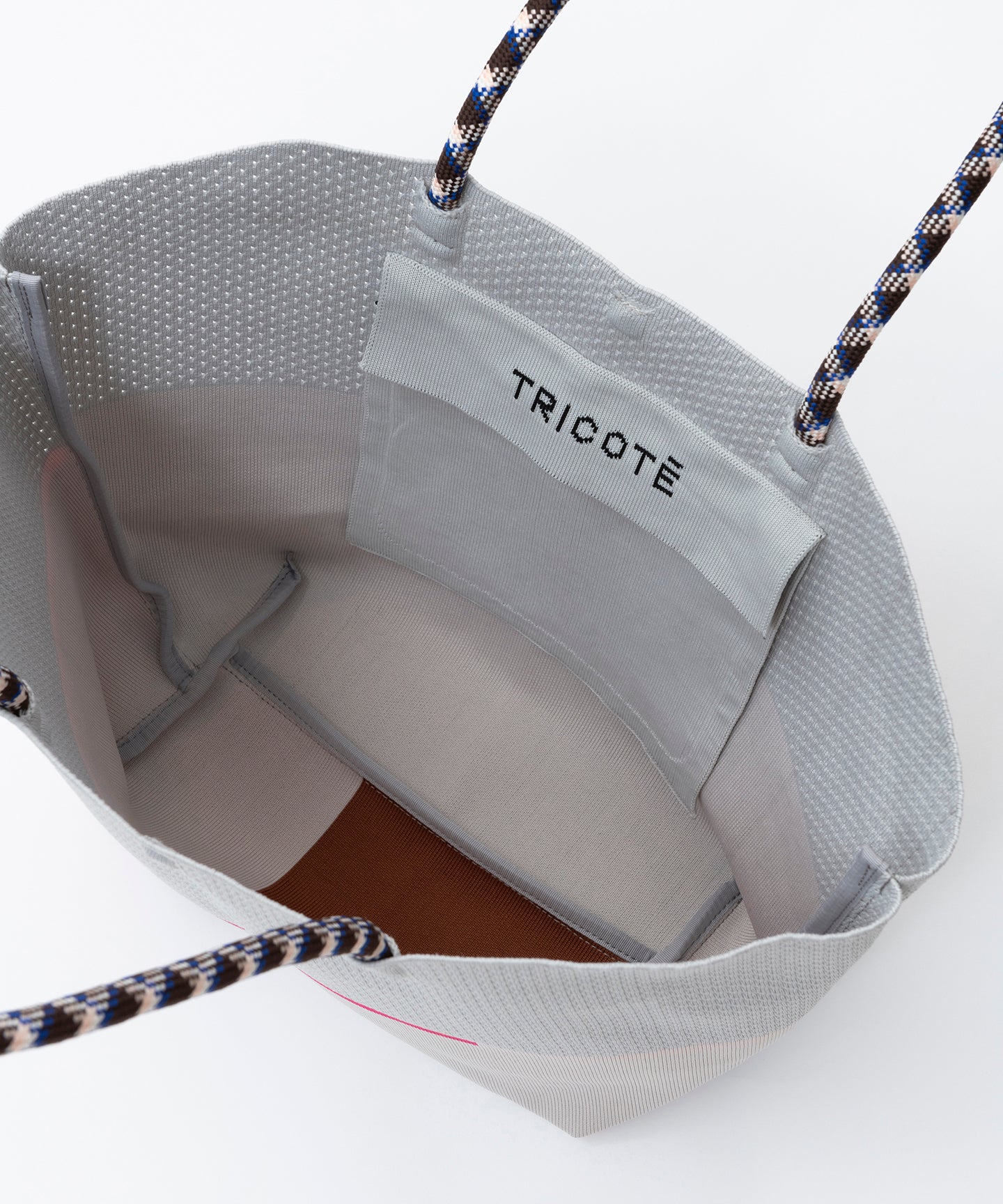 HALF MESH KNIT BAG