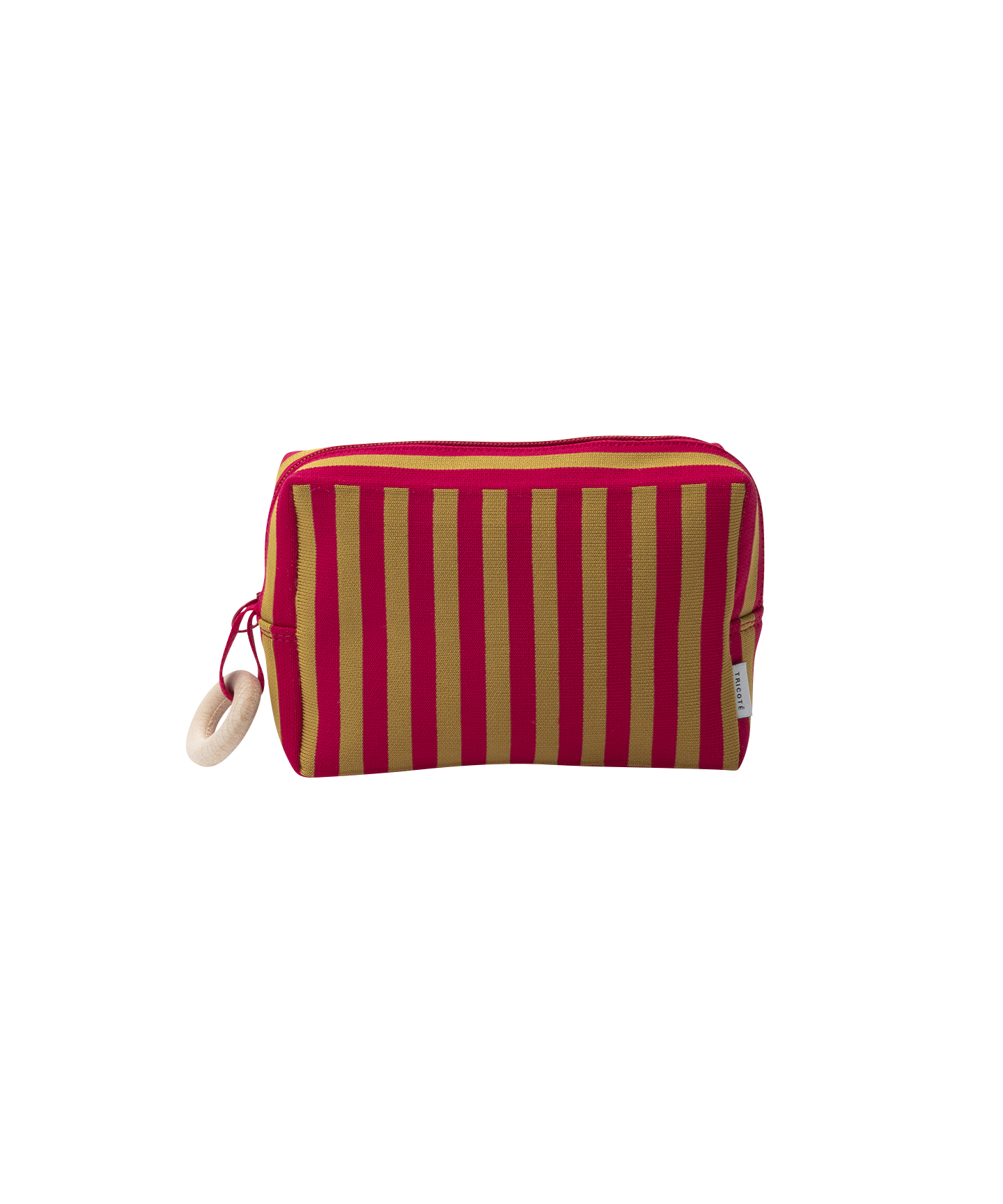 STRIPE KNIT POUCH midium