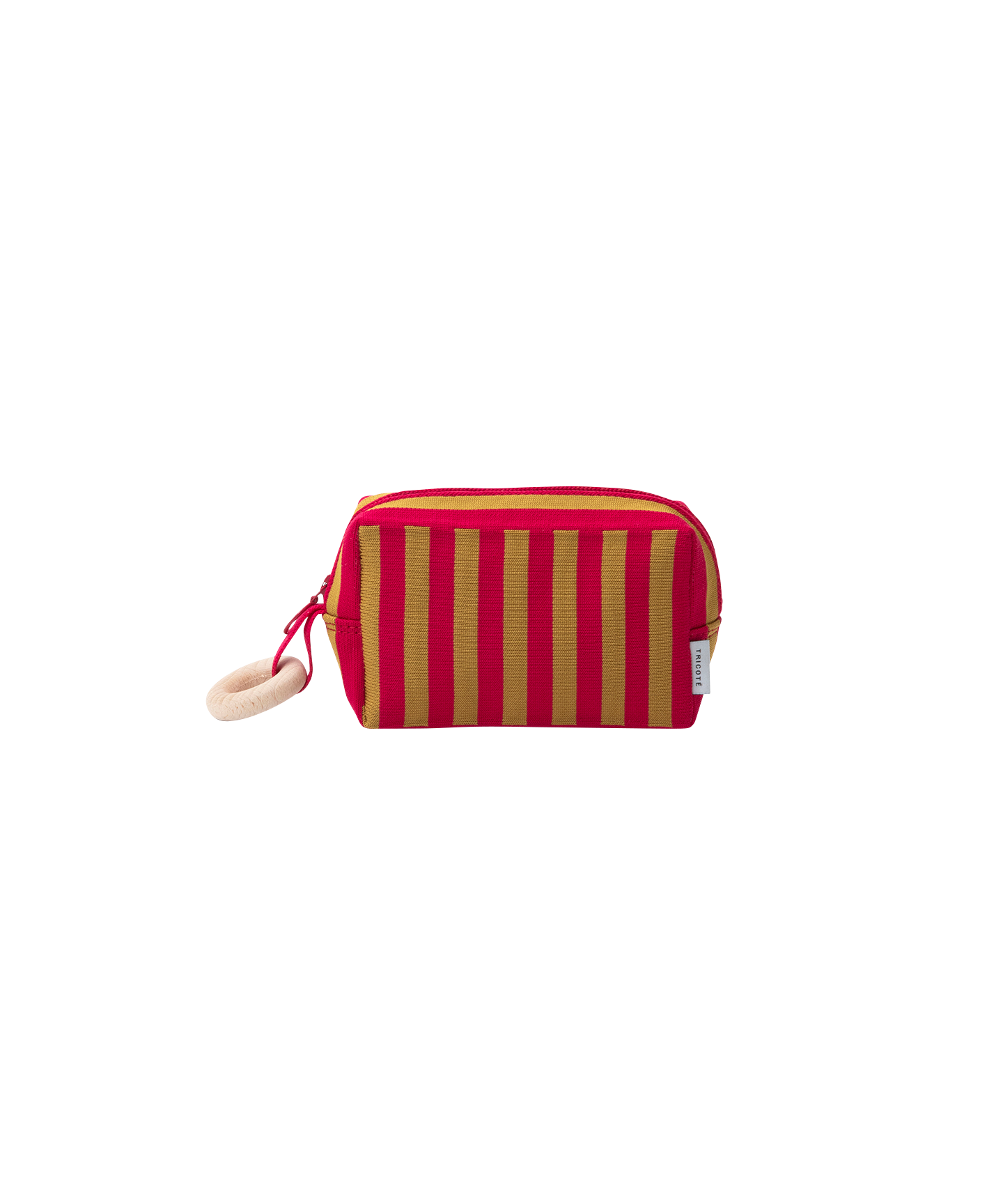 STRIPE KNIT POUCH small