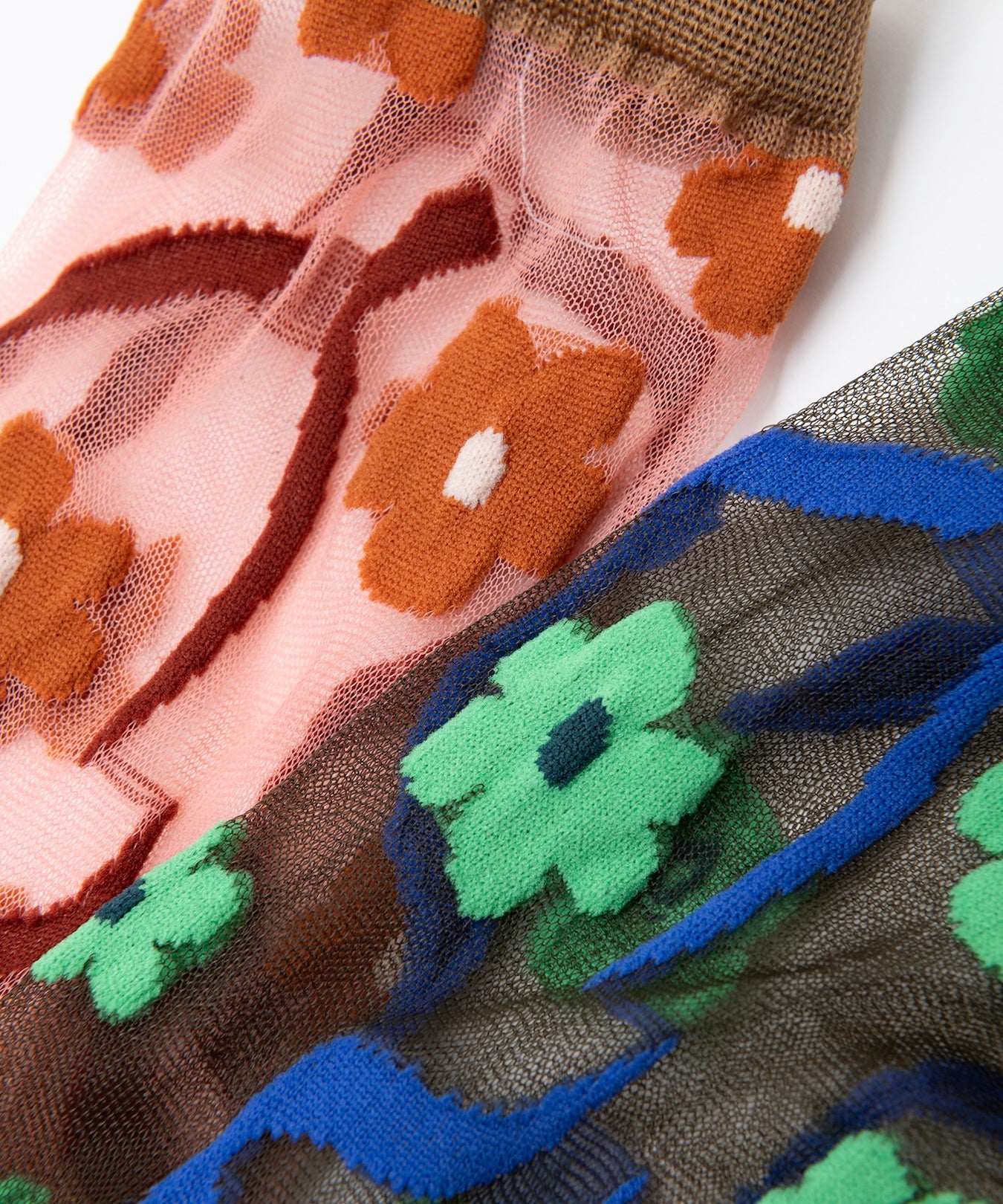 FLOWER SHEER SOCKS