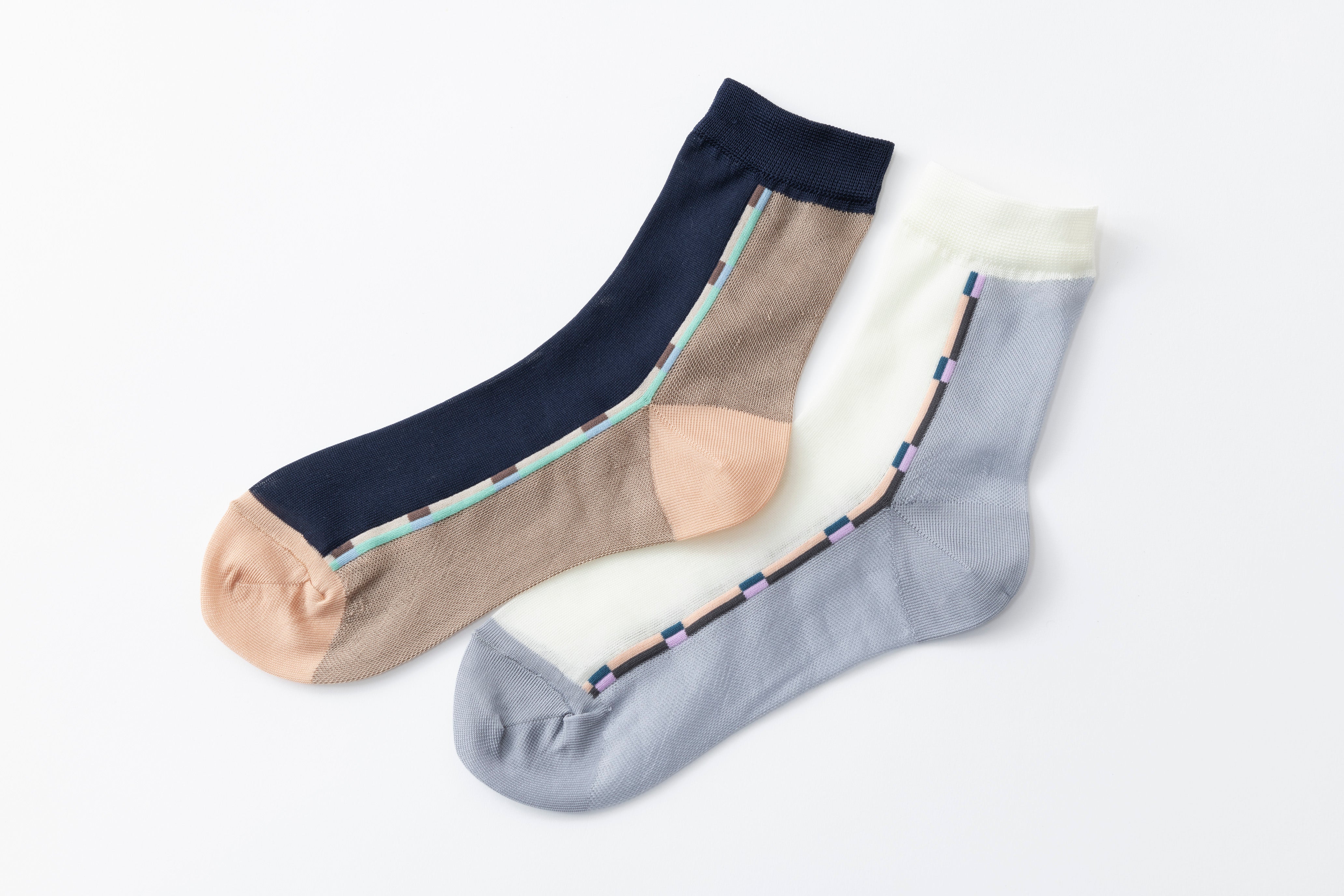 SIDE LINE MESH SOCKS
