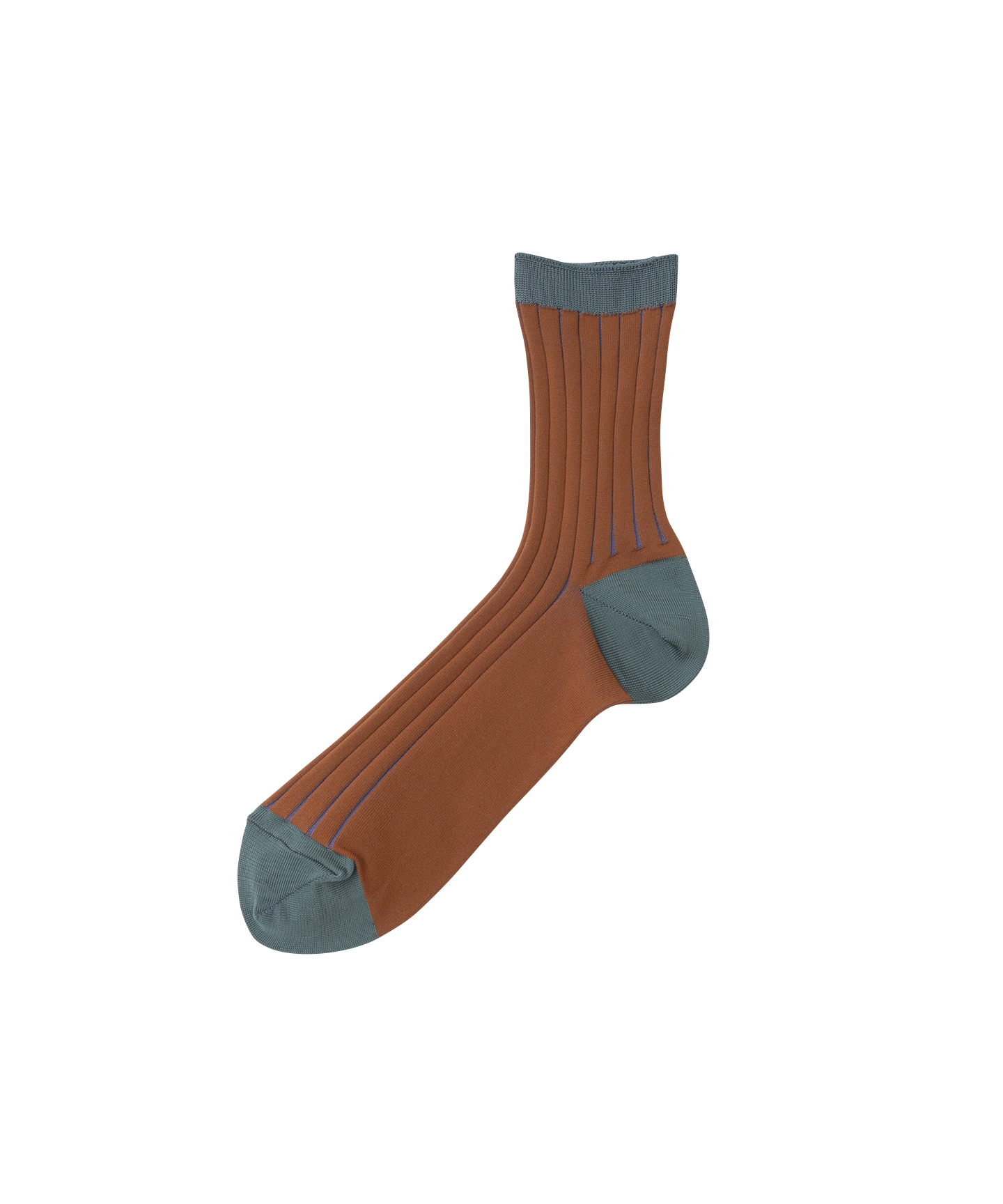 SEE-THROUGH RIB SOCKS