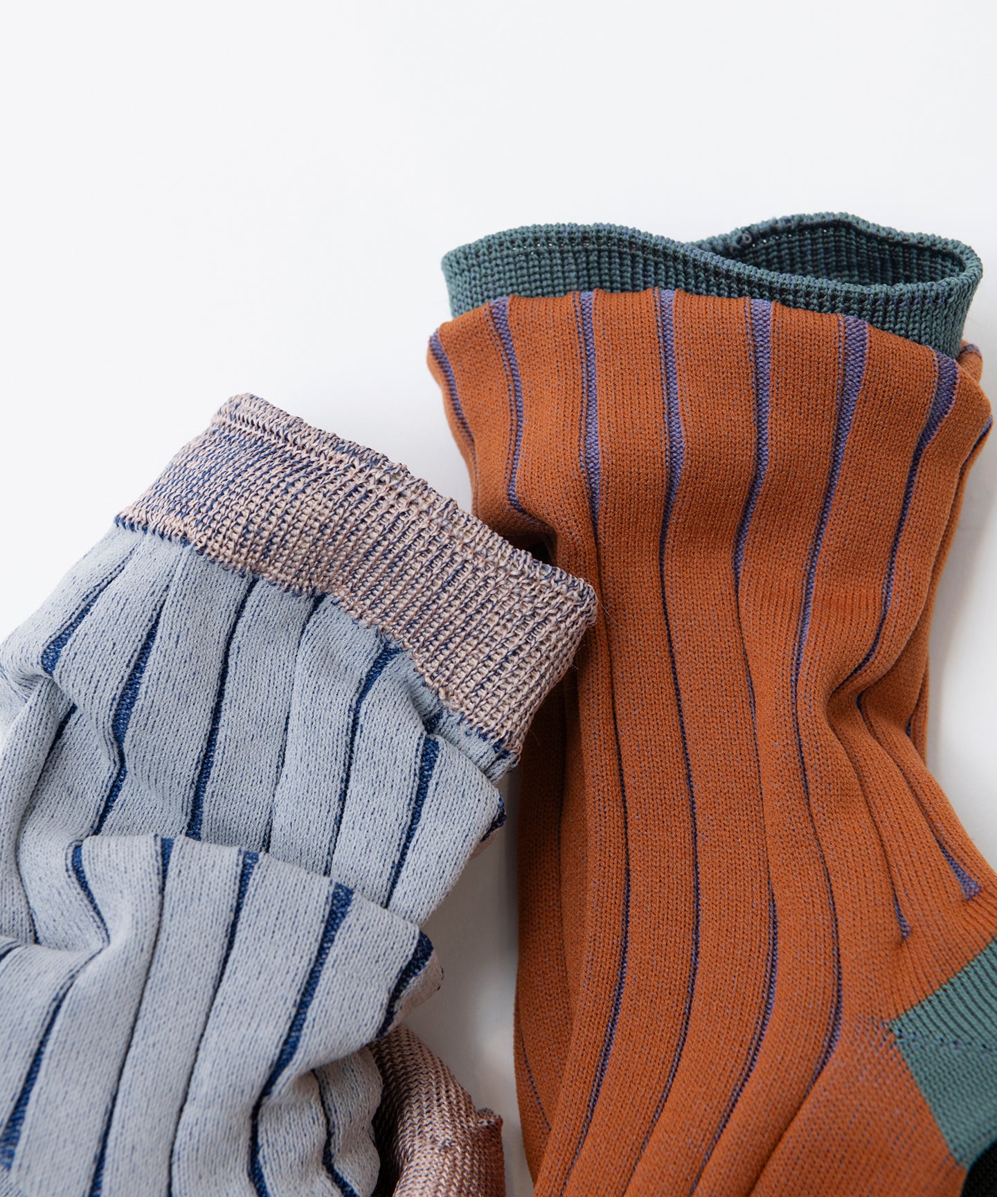 SEE-THROUGH RIB SOCKS