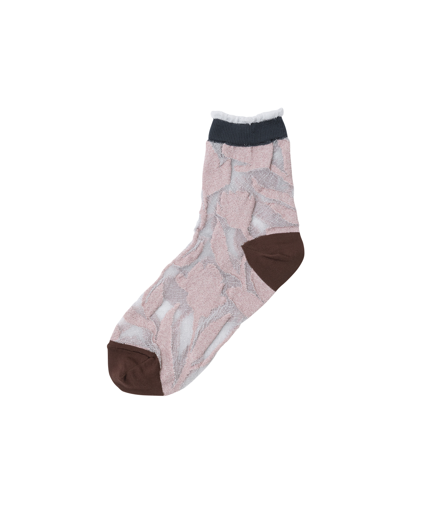 FLOWER LAME SOCKS