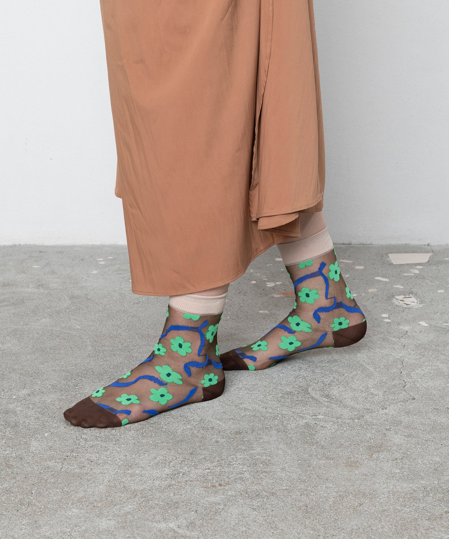 FLOWER SHEER SOCKS