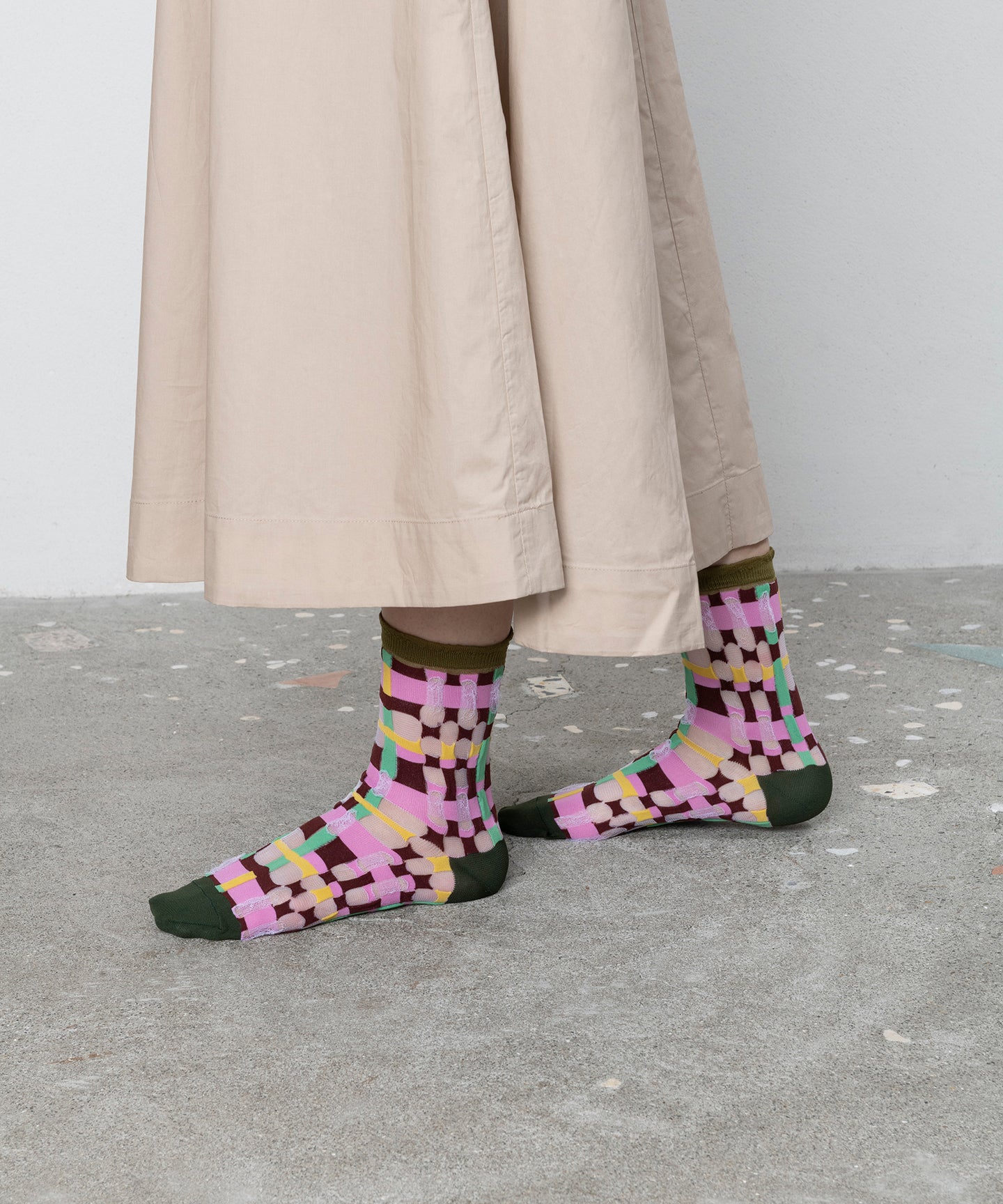 BLOCK CHECK SOCKS