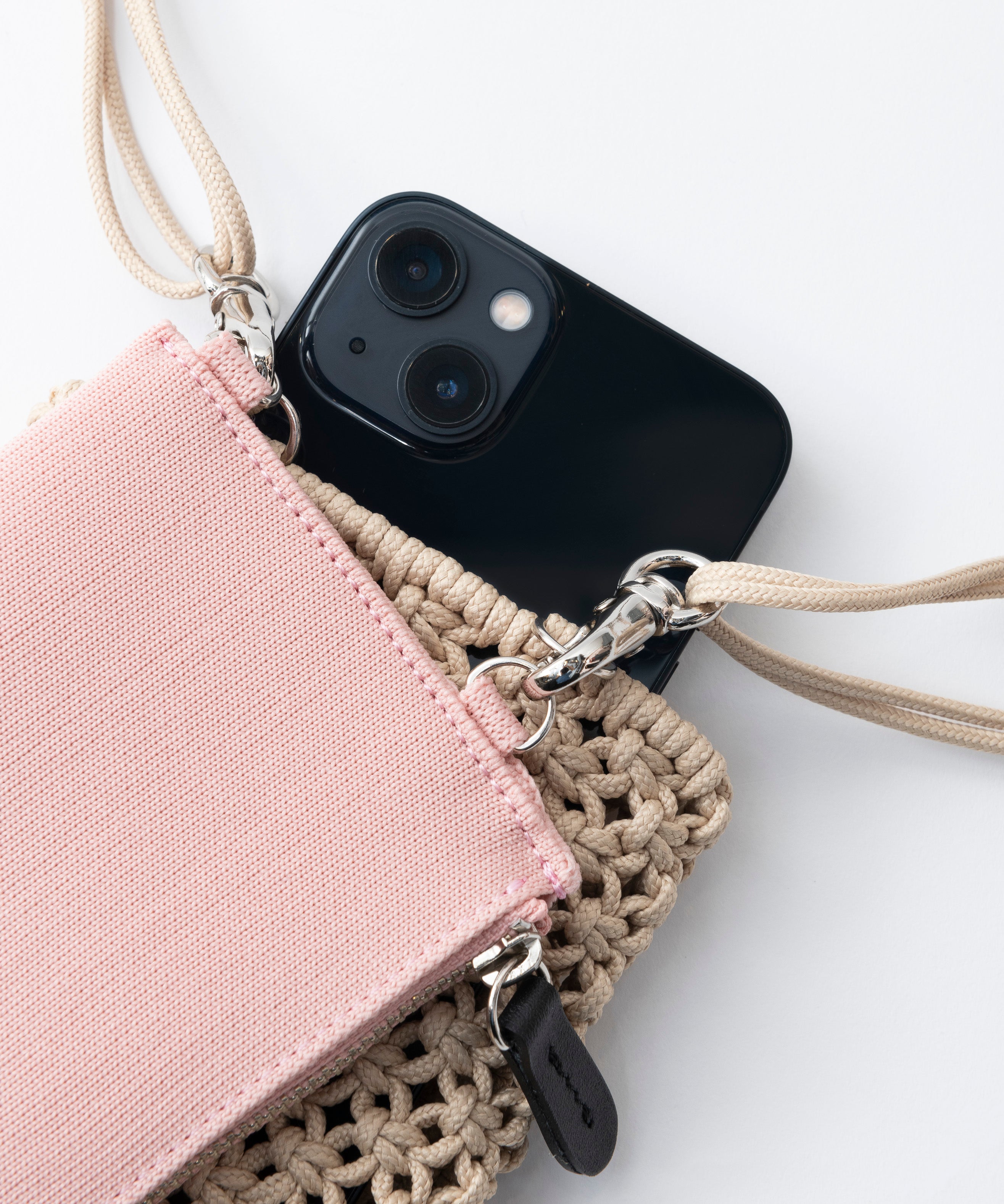 MACRAME COMBI SMARTPHONE SHOULDER