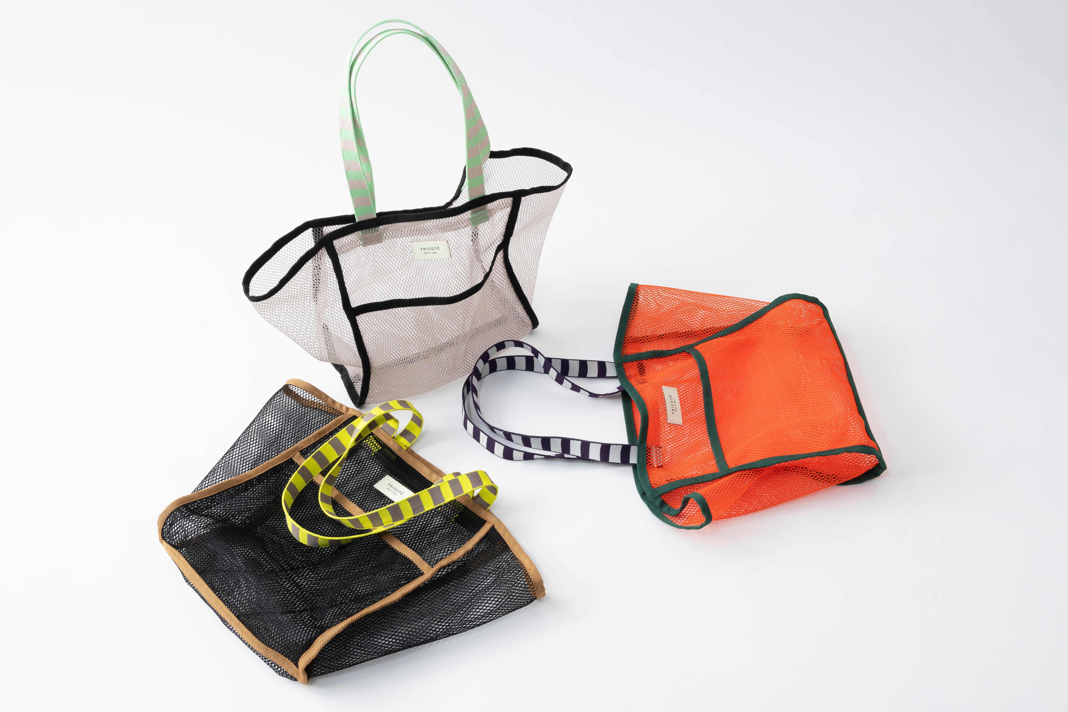 MESH POCKET TOTE BAG