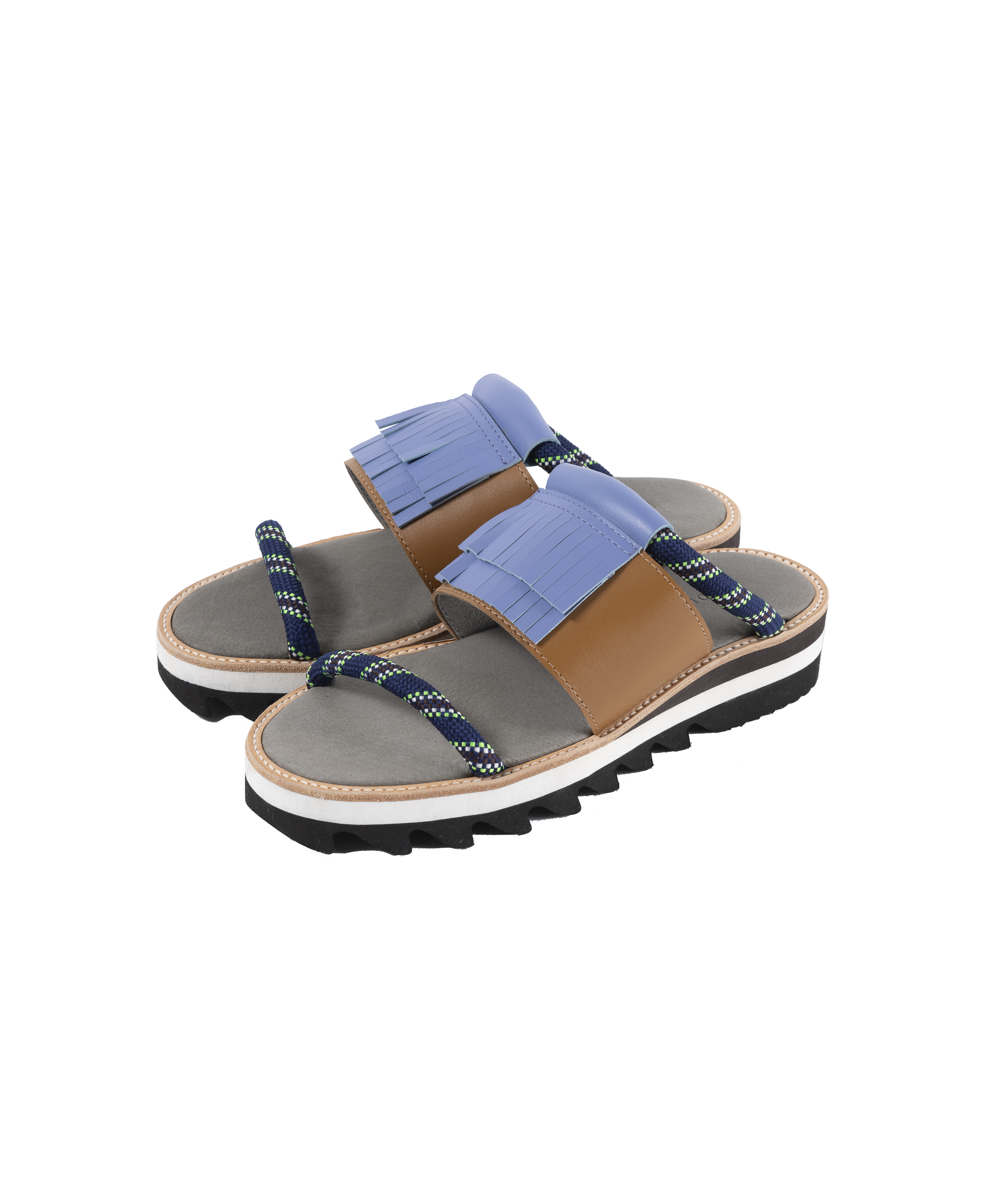 FRINGE CORD SANDAL
