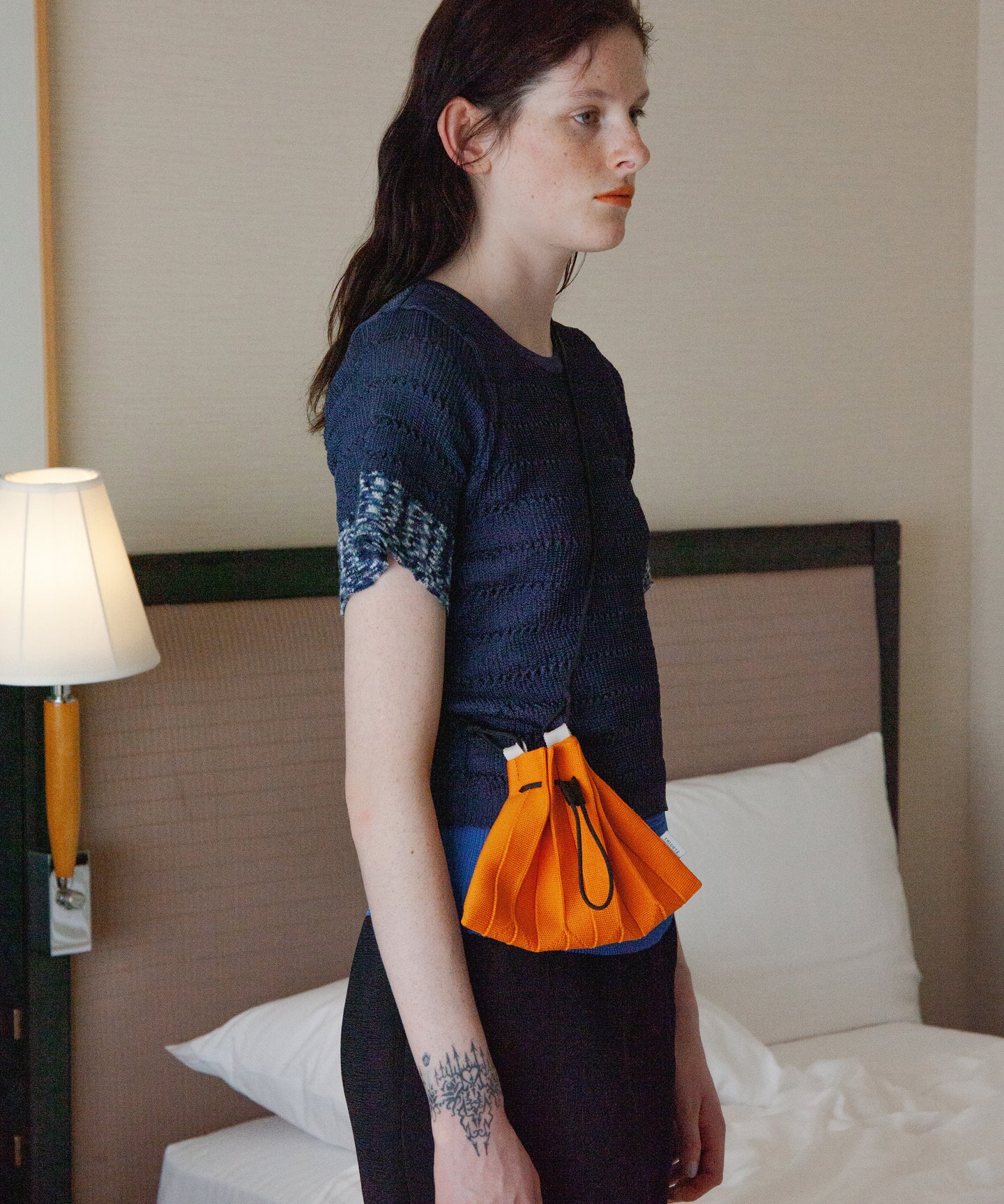 PLEATS MINI SHOULDER BAG