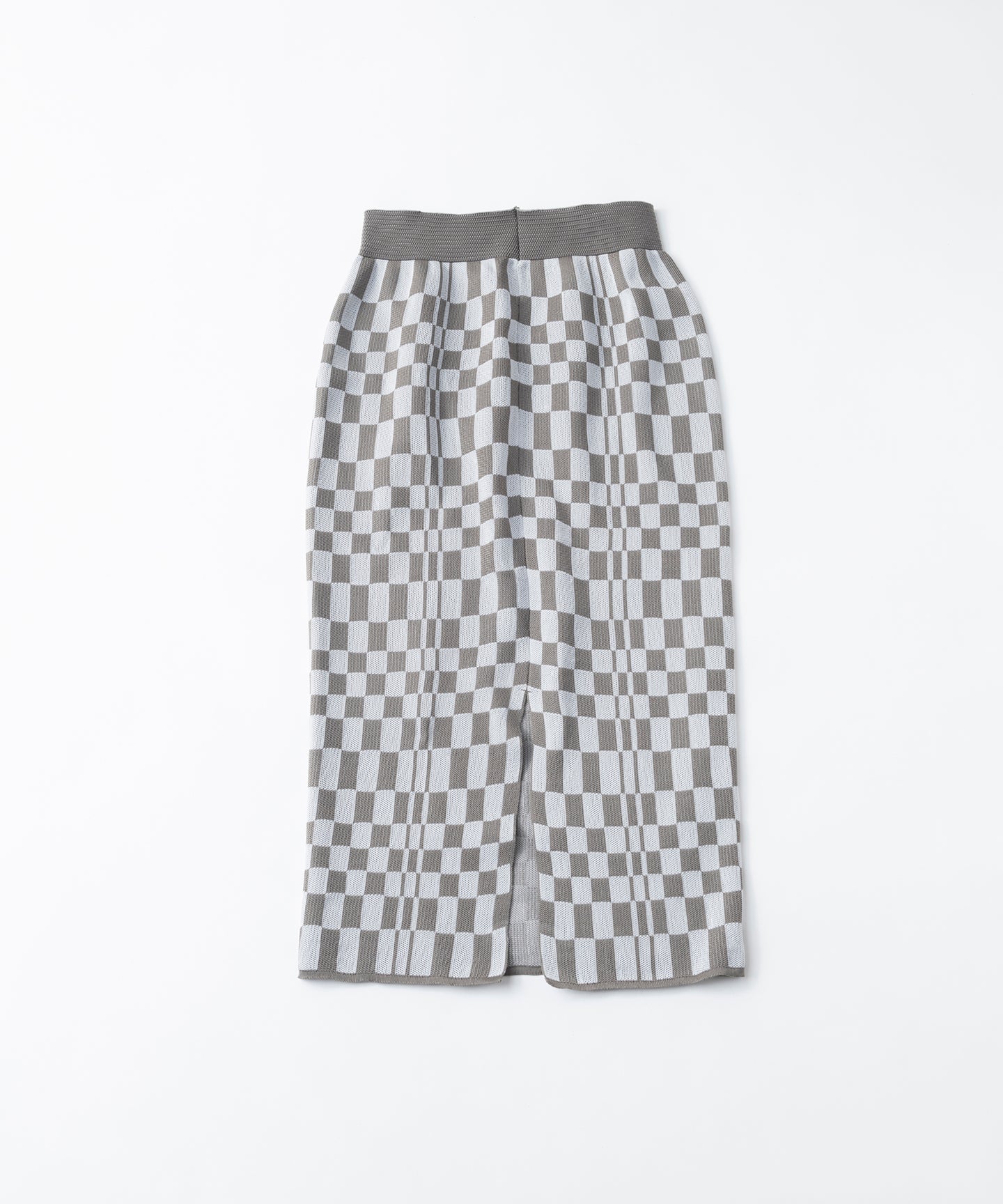 CHECKERED PATTERN SKIRT