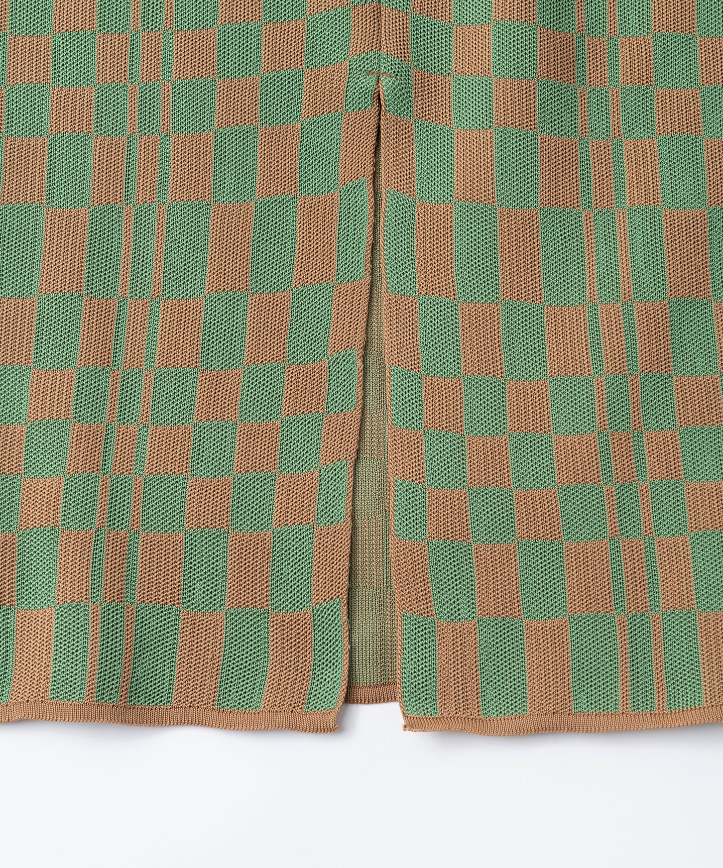 CHECKERED PATTERN SKIRT