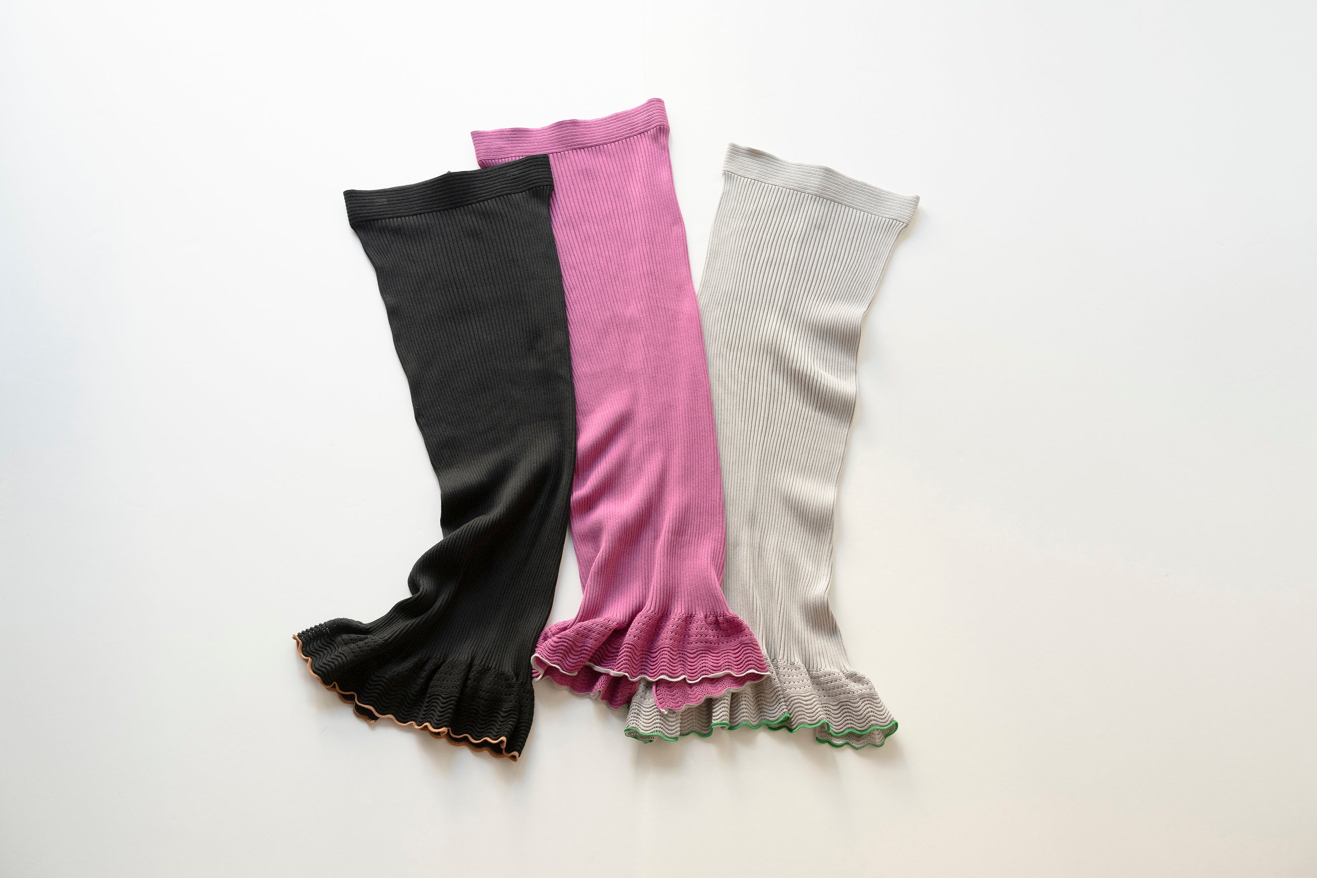 RIB KNIT SKIRT