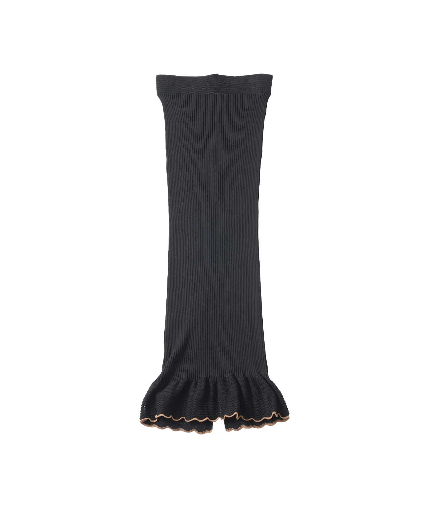 RIB KNIT SKIRT