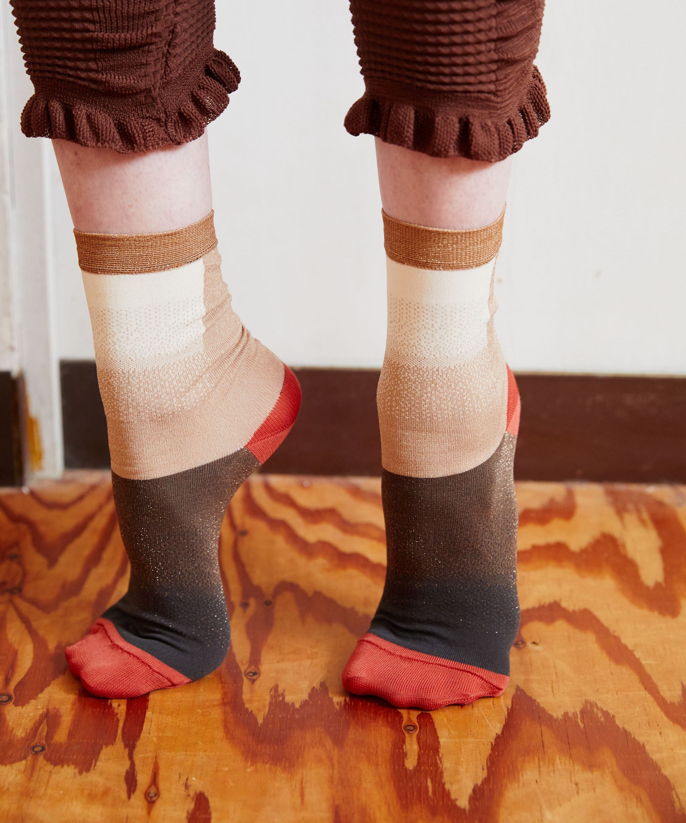SQUARE GRADATION SOCKS