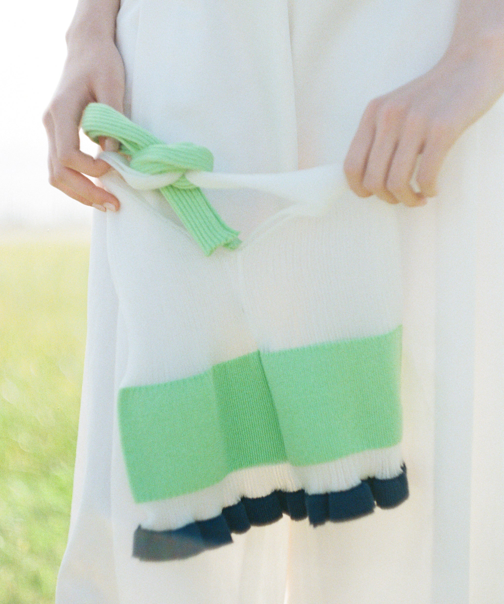 SHEER KNOT BAG
