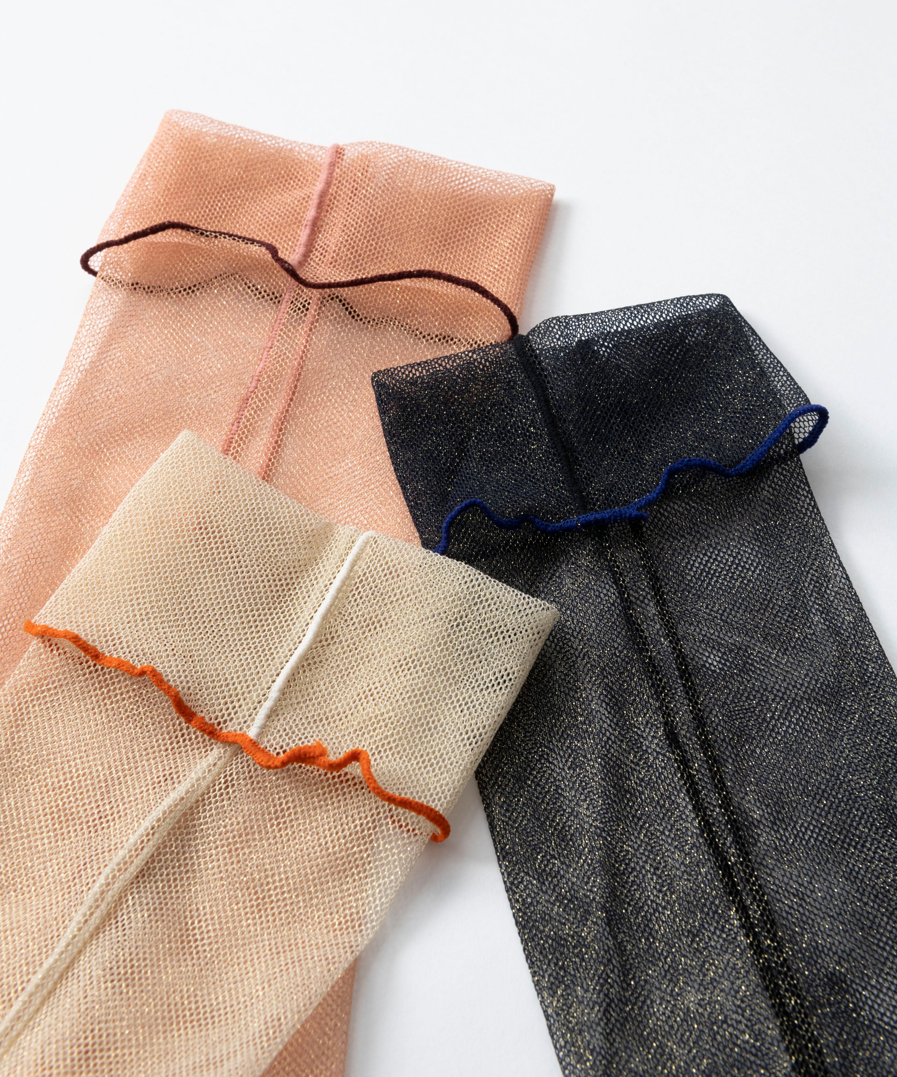MELLOW LAME TULLE SOCKS