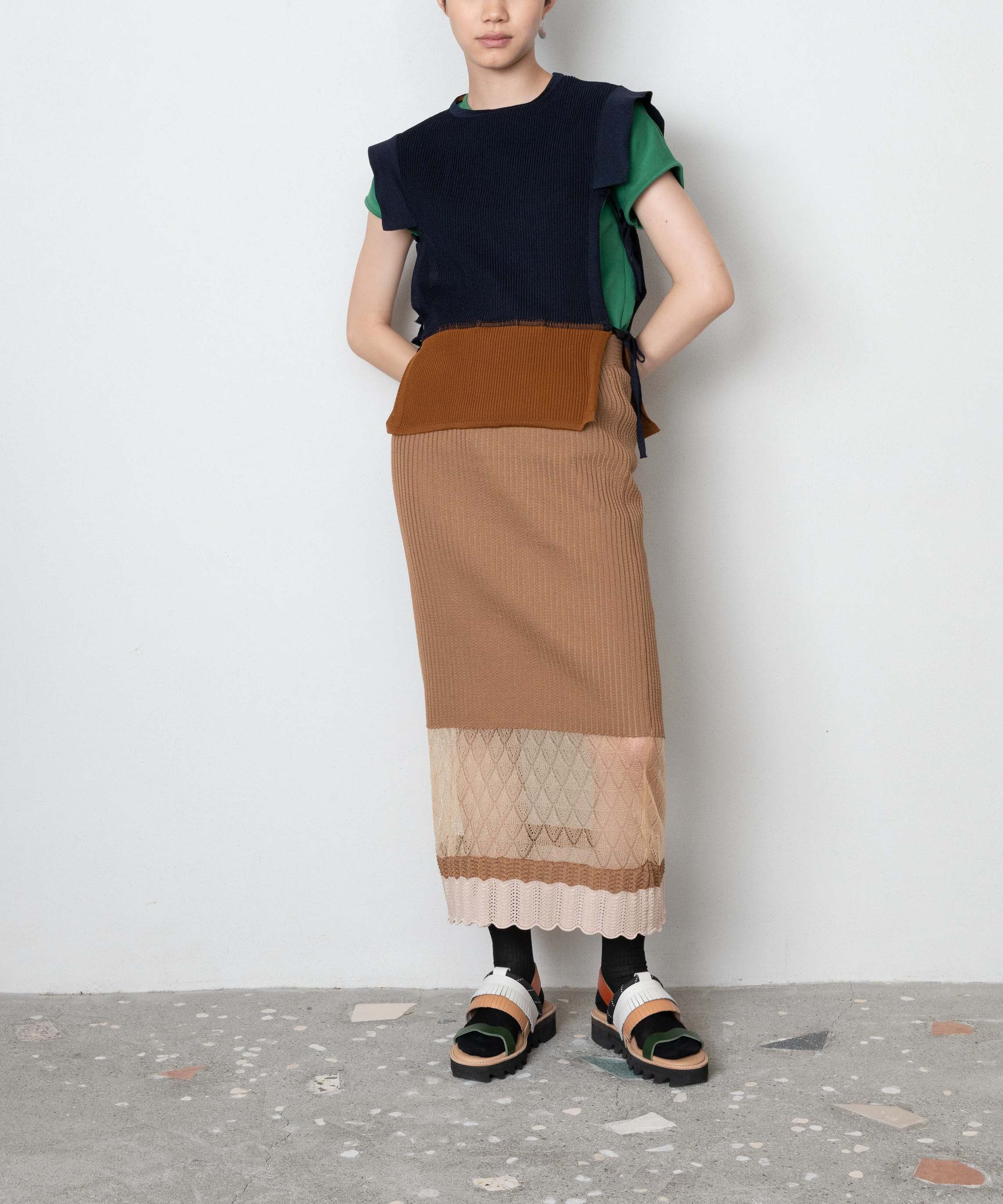 RIB KNIT TANKTOP