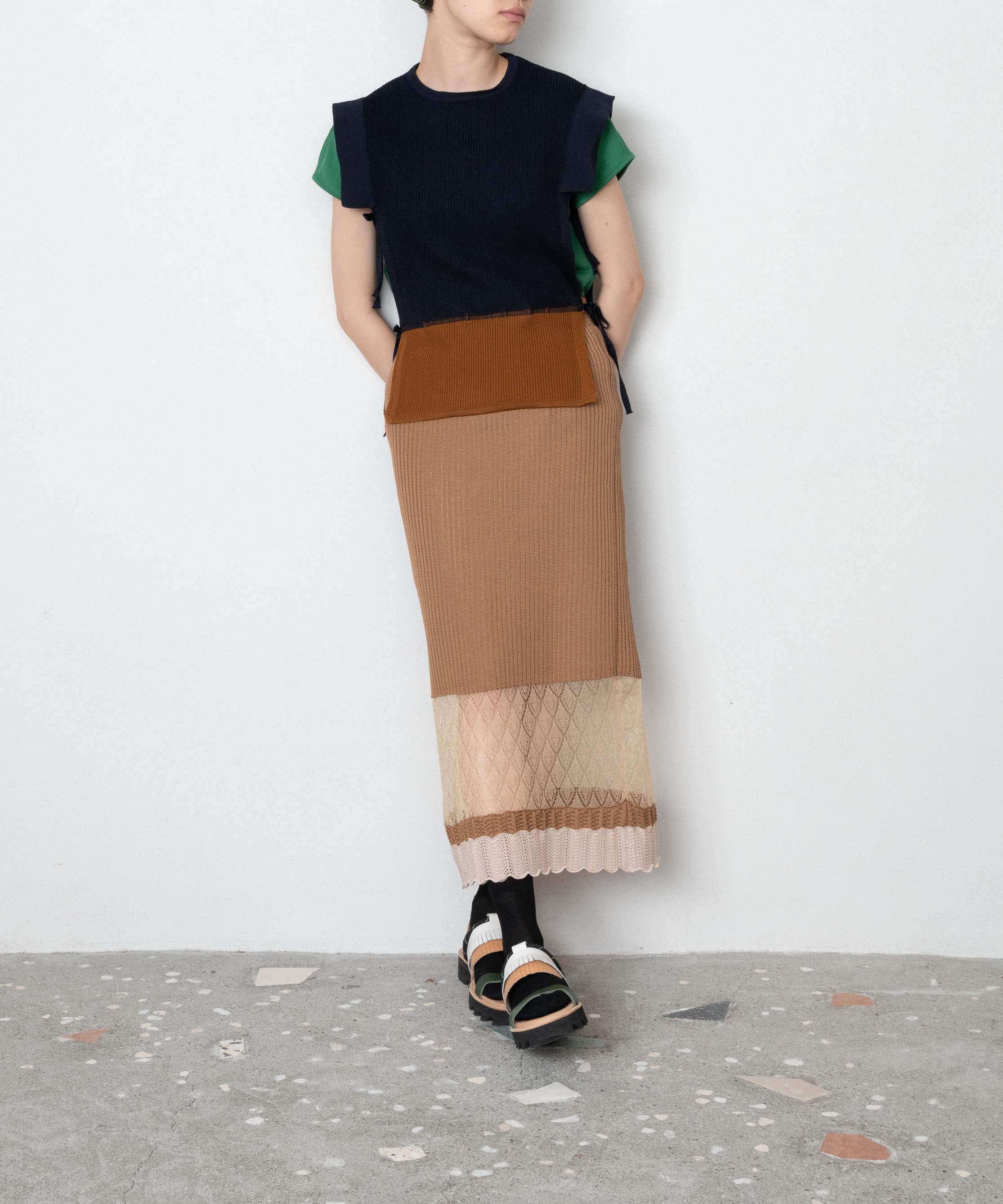 RIB KNIT TANKTOP