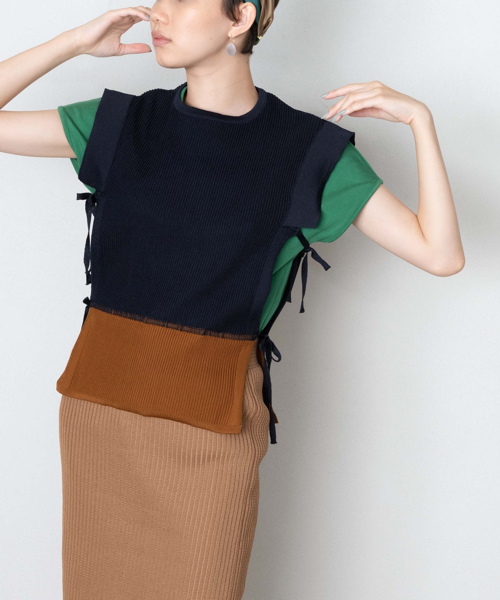 RIB KNIT TANKTOP