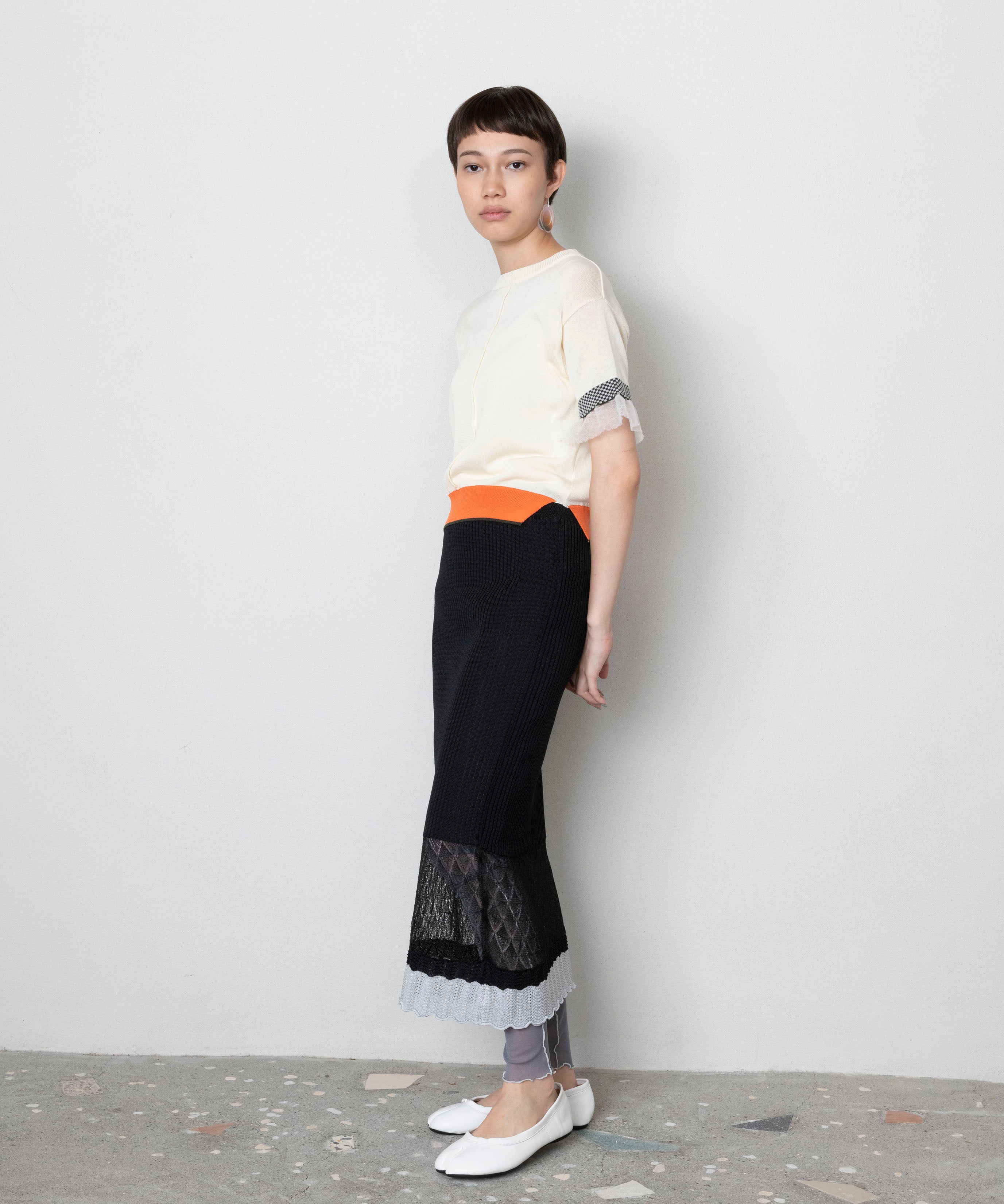 KNIT T-SHIRT