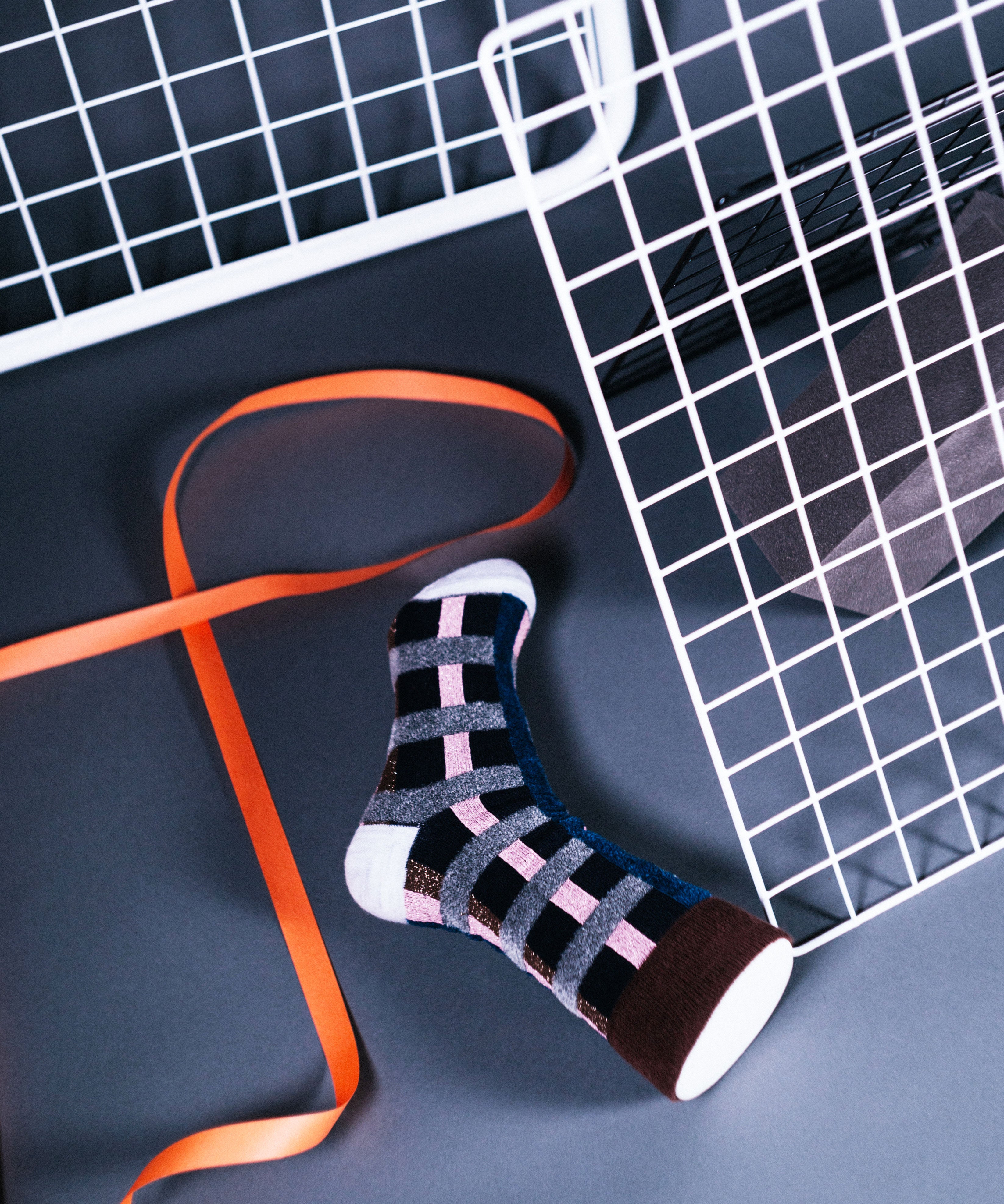 CHECK VELOR SOCKS