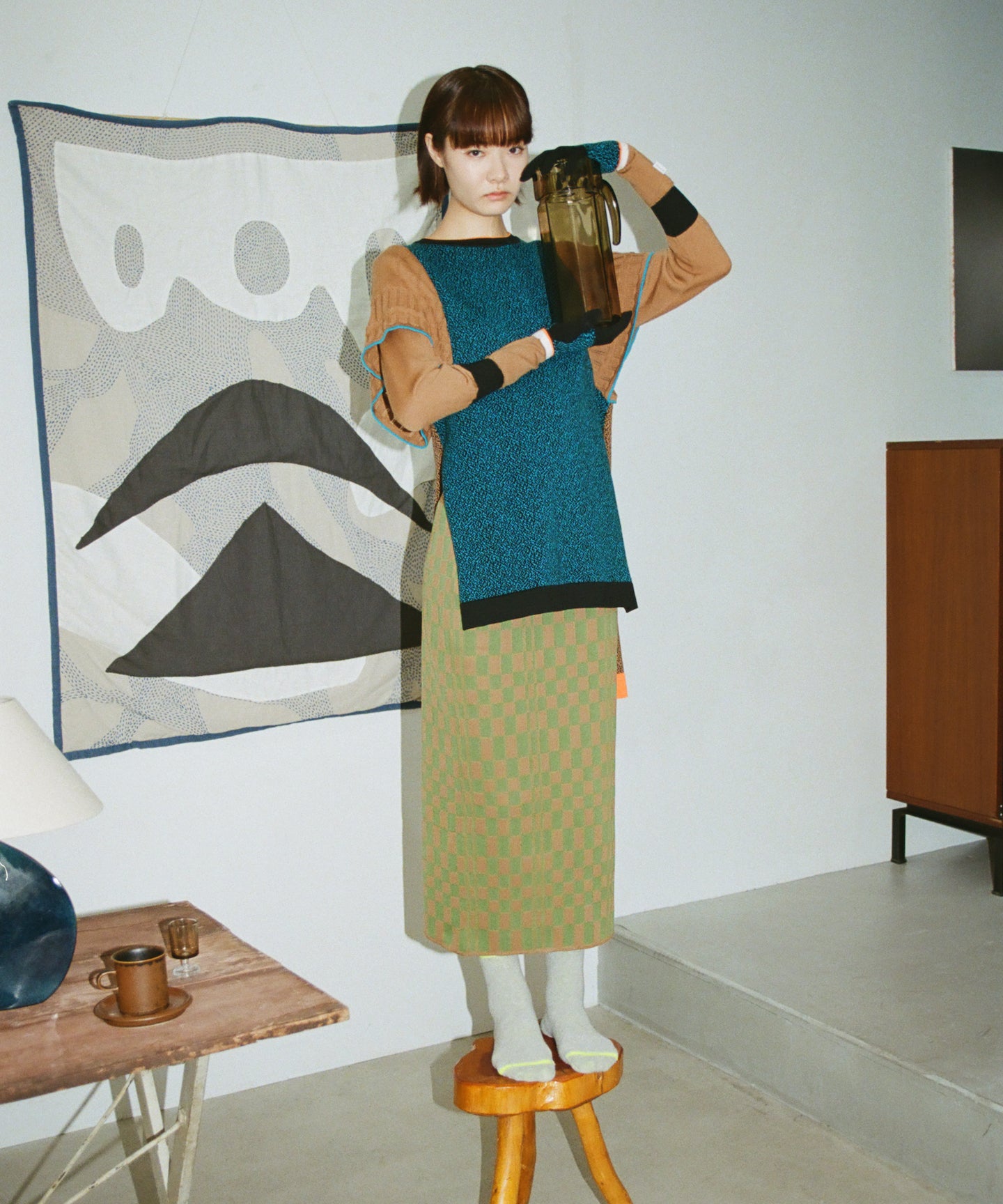 COLOUR TOWEL SOCKS(UNISEX)