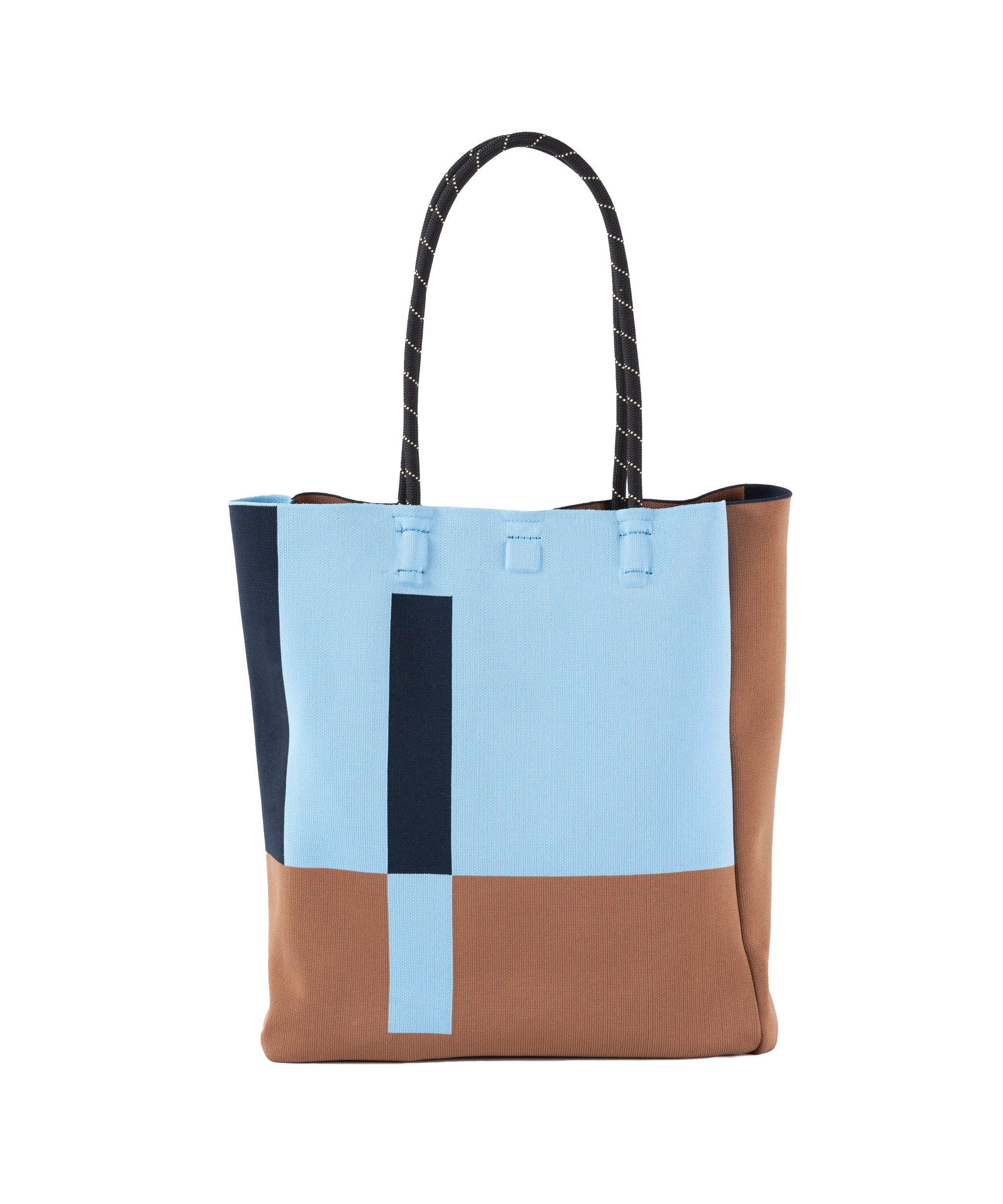 nknit ハンドバッグ　ニット　ホワイト CHARLES ＆ KEITH ショルダーバッグ バッグ ノットハンドル